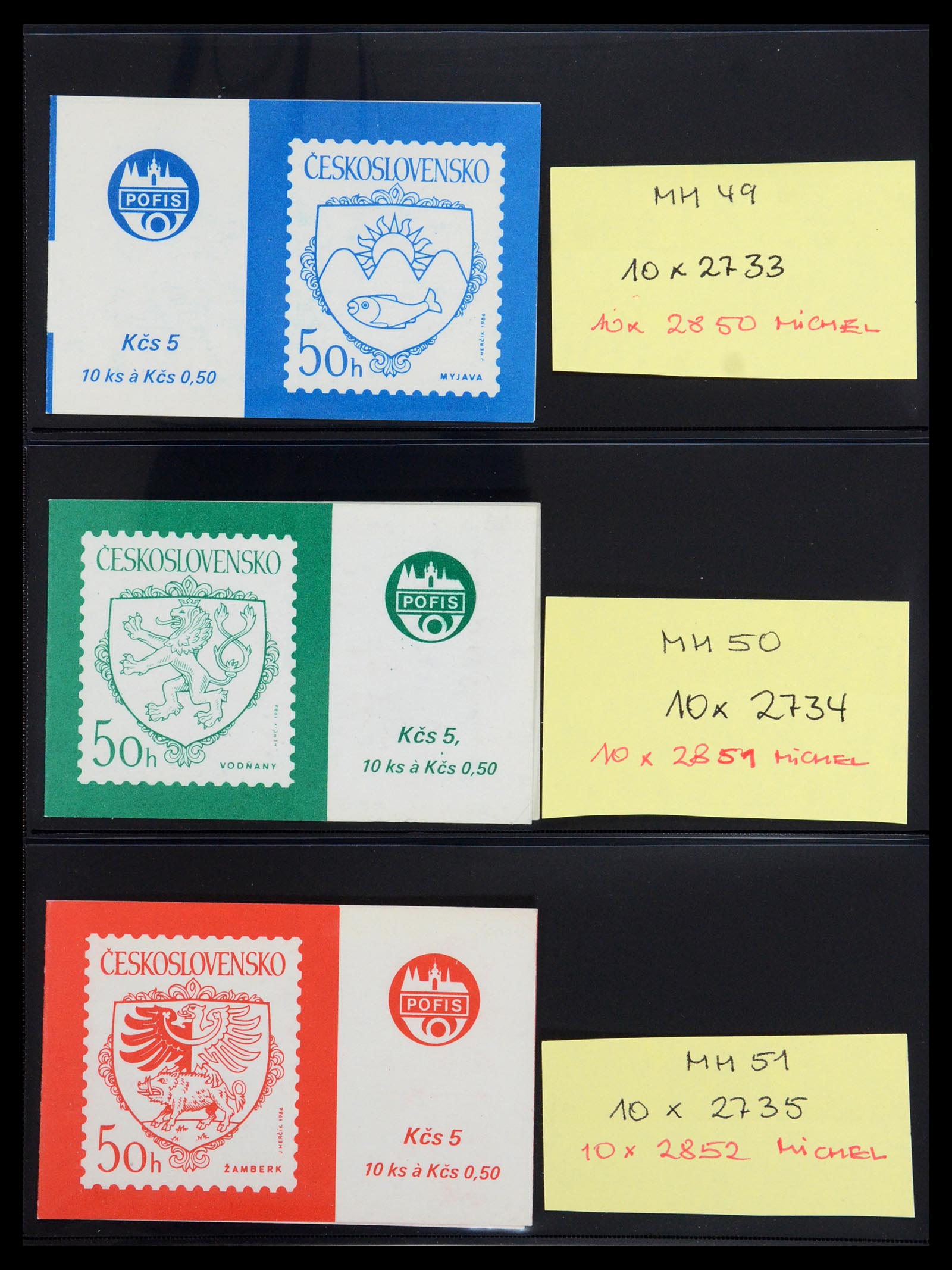 35576 497 - Postzegelverzameling 35576 Tsjechoslowakije 1945-1992.