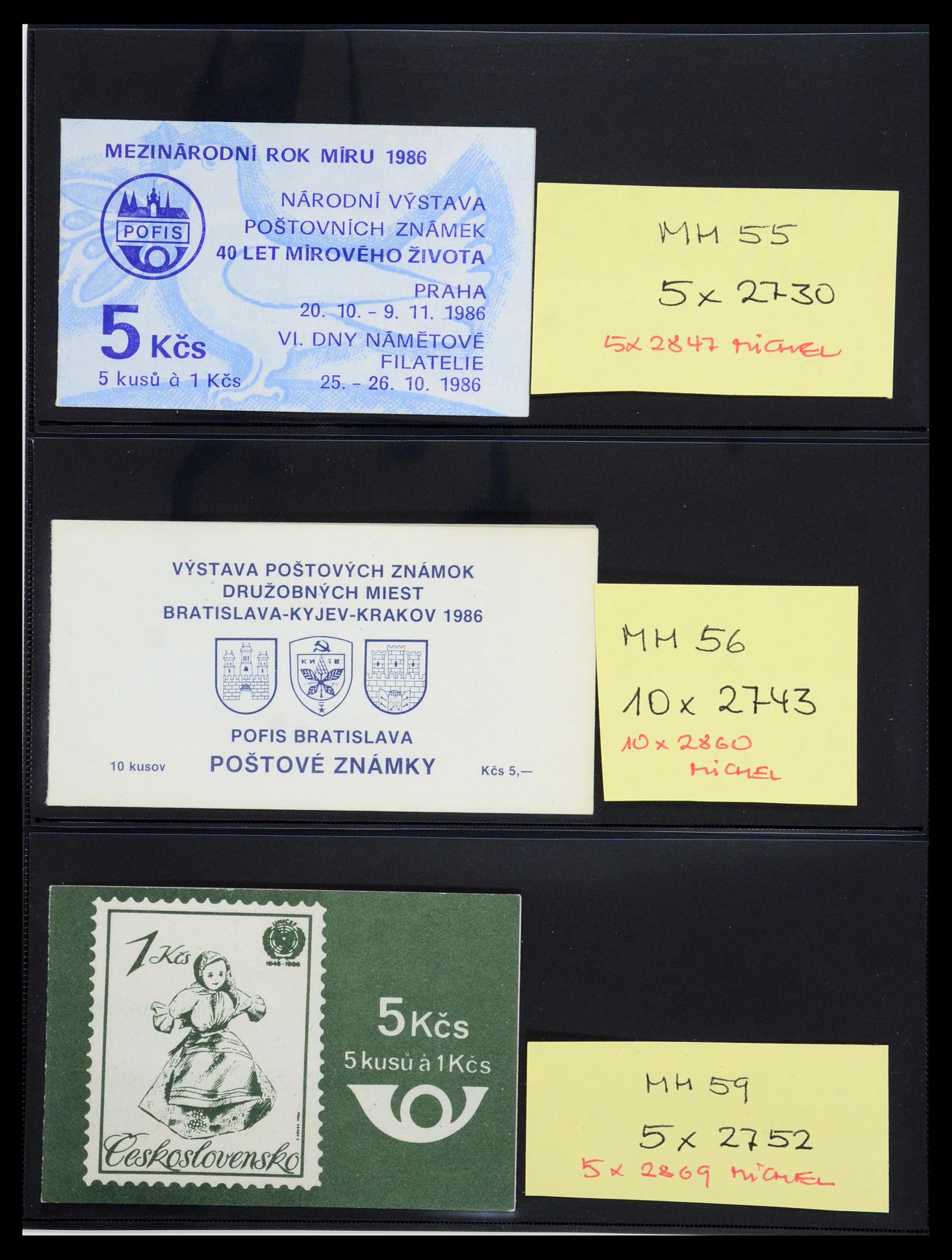 35576 499 - Postzegelverzameling 35576 Tsjechoslowakije 1945-1992.