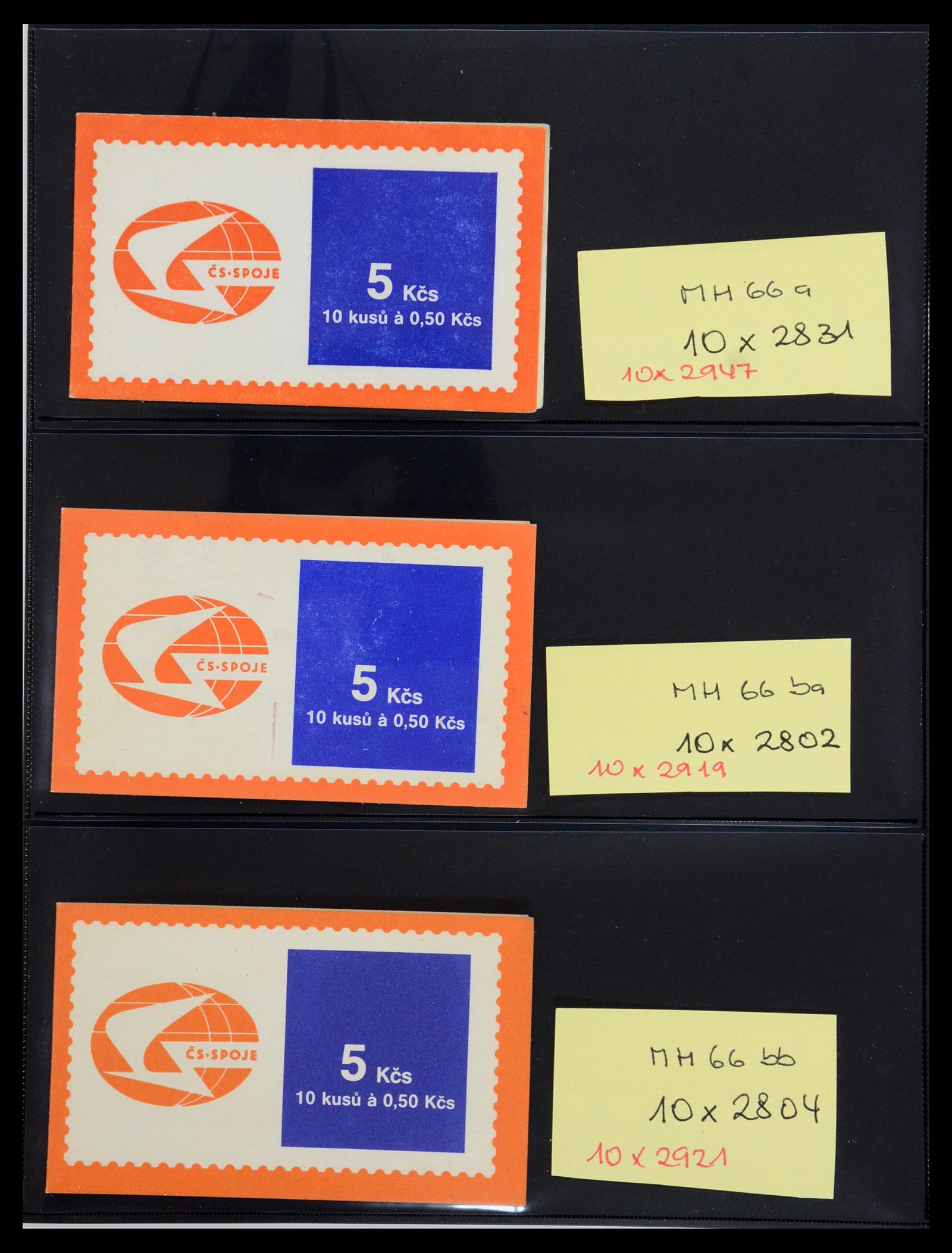 35576 501 - Postzegelverzameling 35576 Tsjechoslowakije 1945-1992.