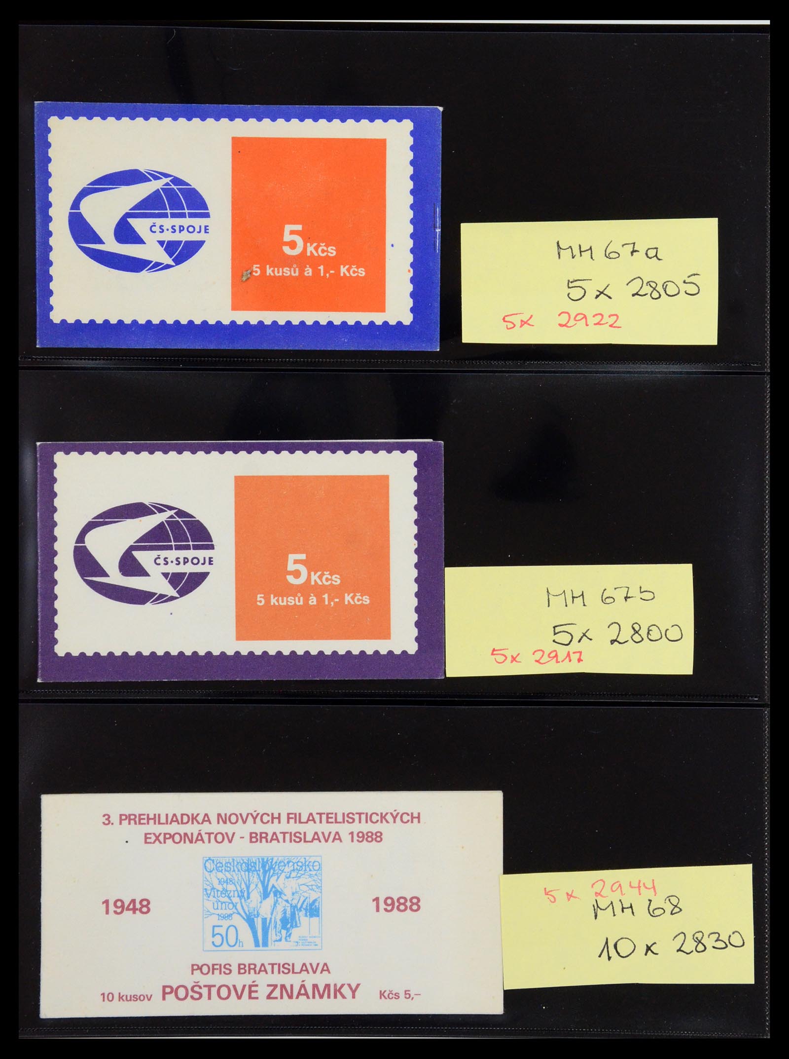 35576 502 - Postzegelverzameling 35576 Tsjechoslowakije 1945-1992.