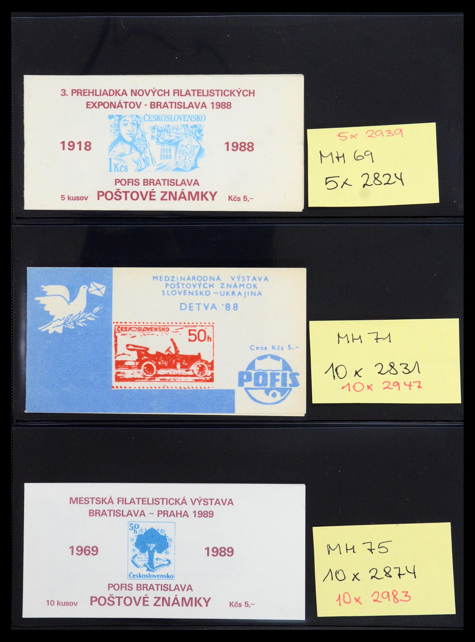 35576 503 - Postzegelverzameling 35576 Tsjechoslowakije 1945-1992.