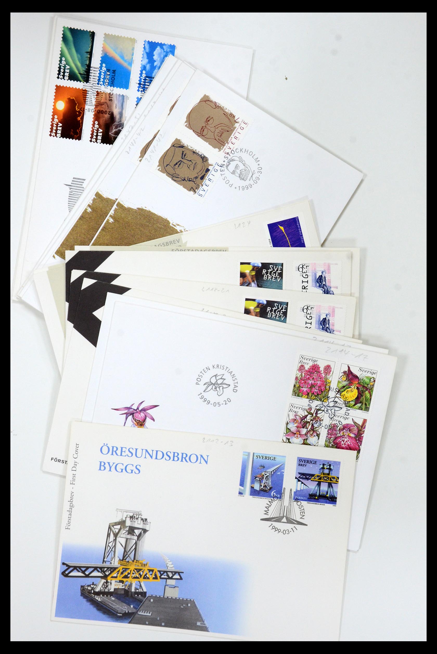 35578 005 - Postzegelverzameling 35578 Zweden uitzoekdoos.