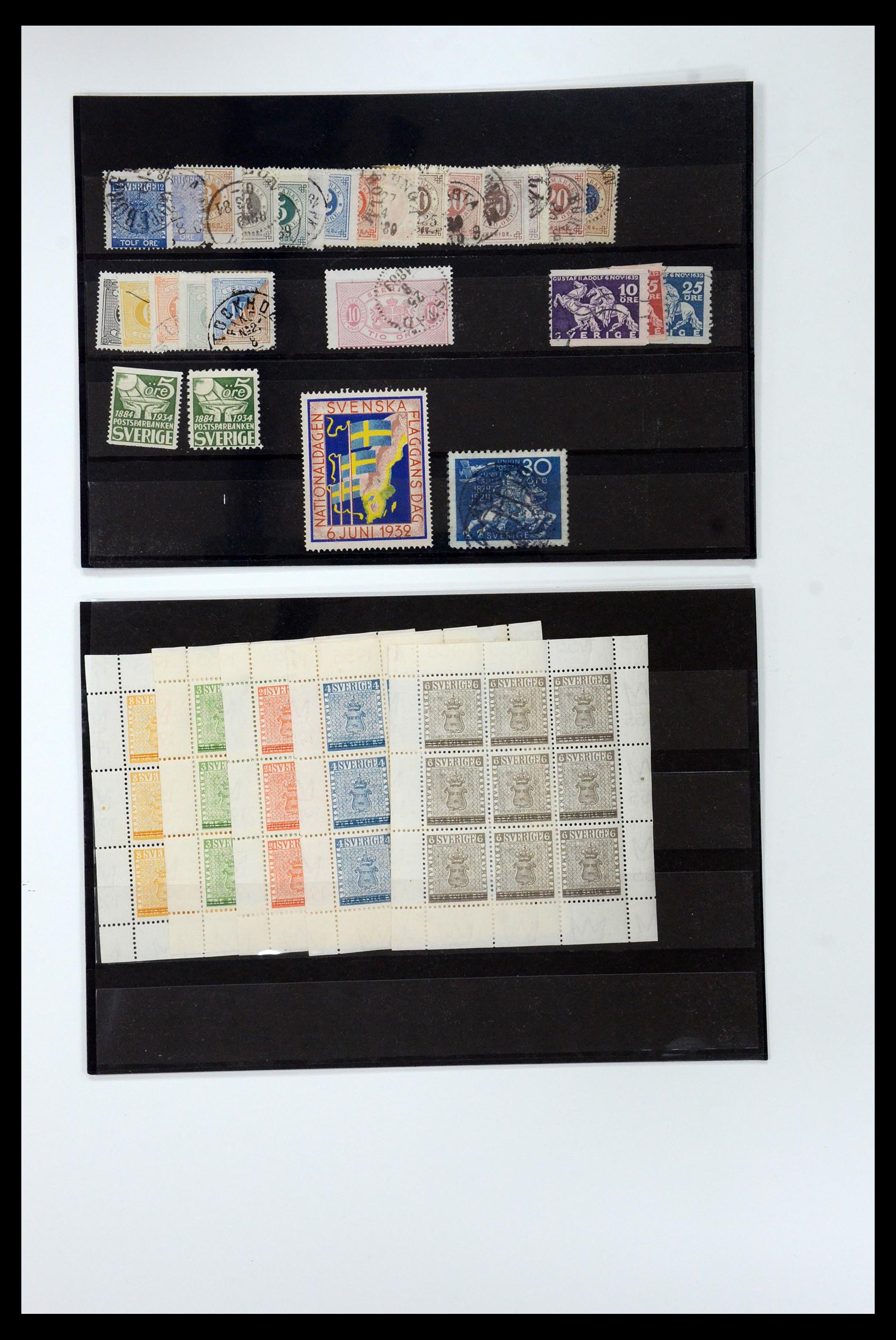 35578 010 - Postzegelverzameling 35578 Zweden uitzoekdoos.