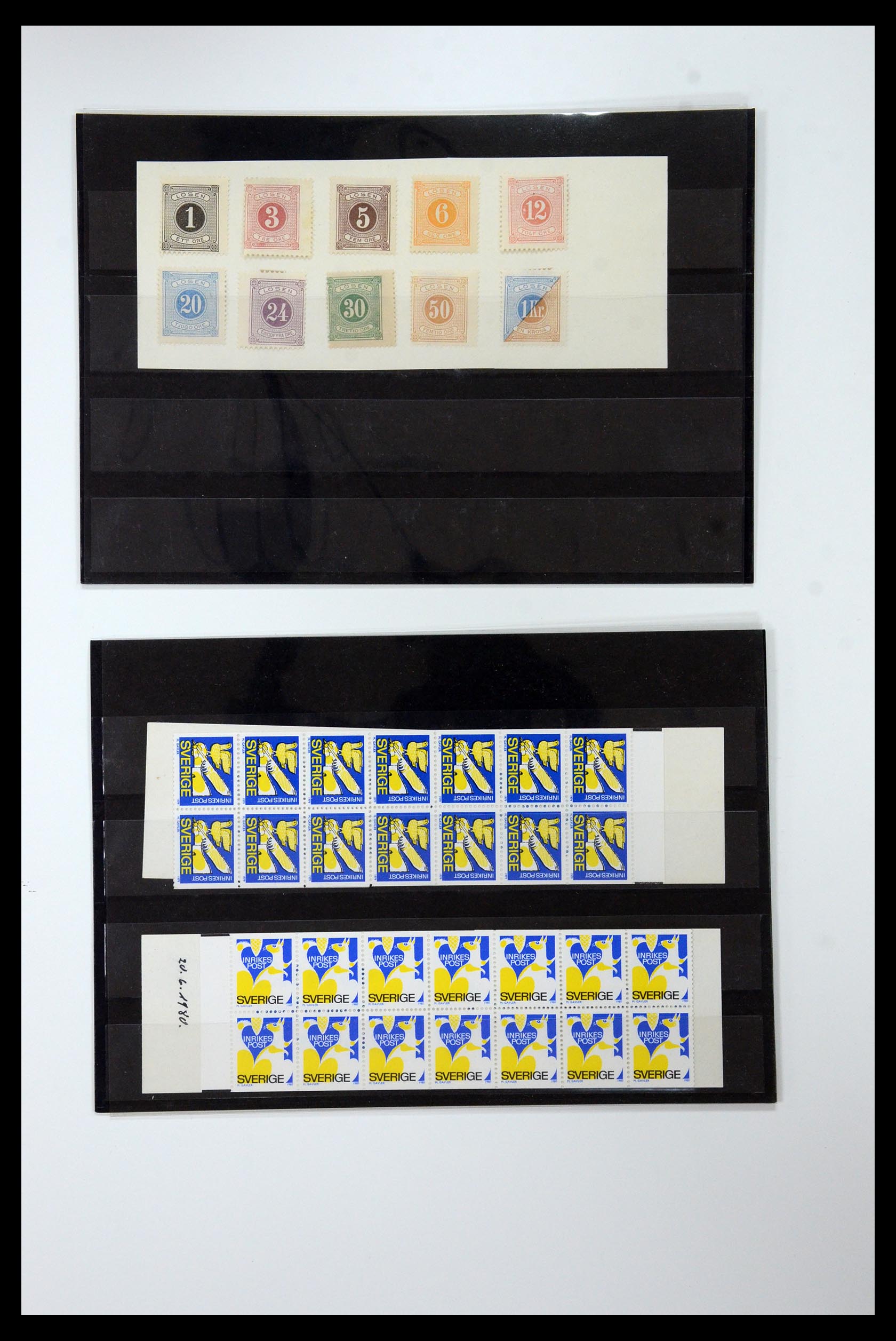 35578 011 - Postzegelverzameling 35578 Zweden uitzoekdoos.