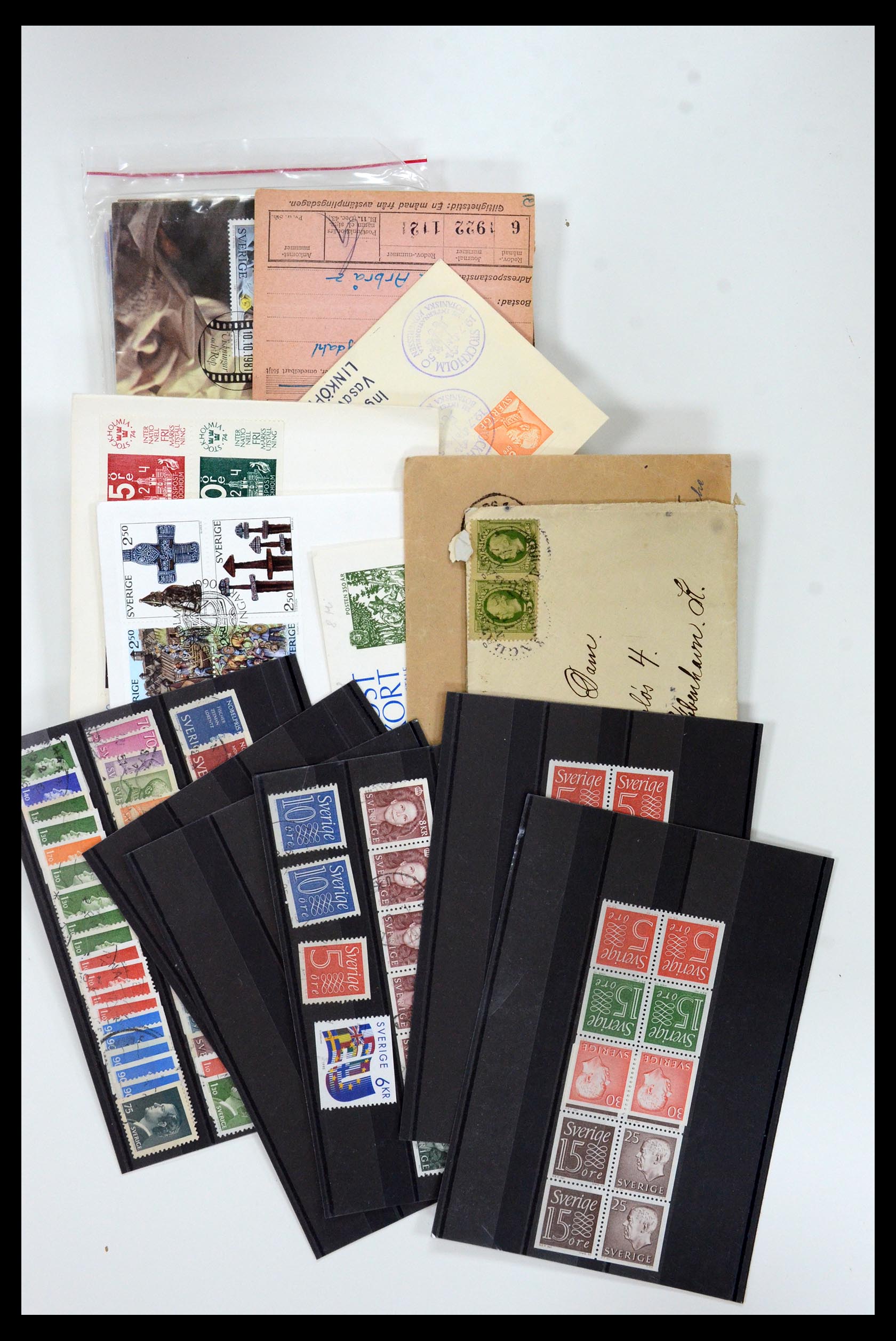 35578 013 - Postzegelverzameling 35578 Zweden uitzoekdoos.