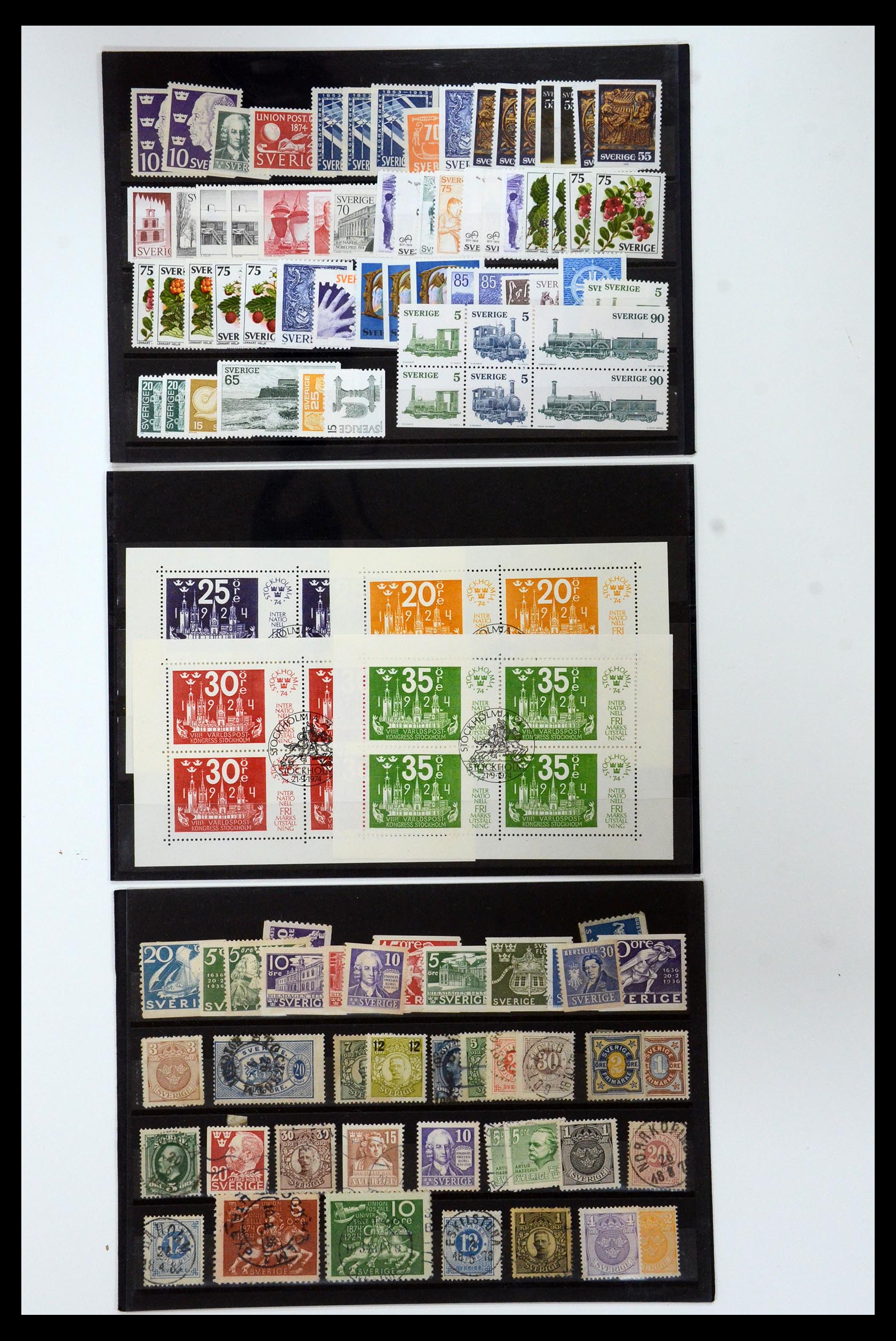 35578 021 - Postzegelverzameling 35578 Zweden uitzoekdoos.
