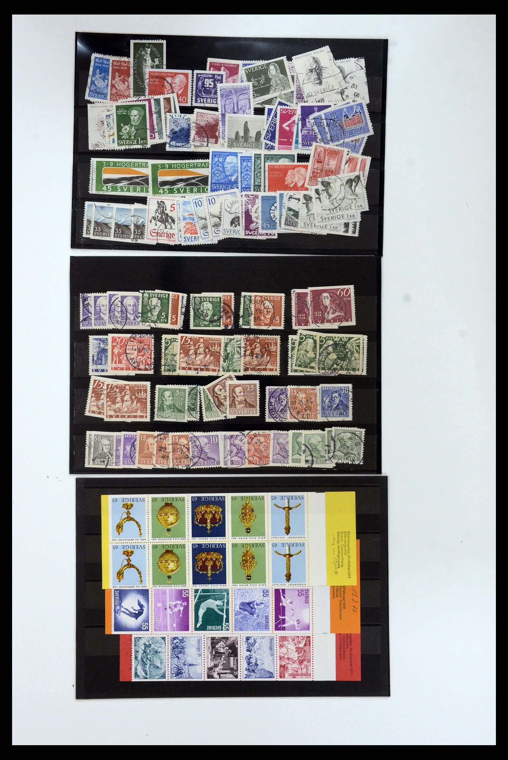 35578 038 - Postzegelverzameling 35578 Zweden uitzoekdoos.