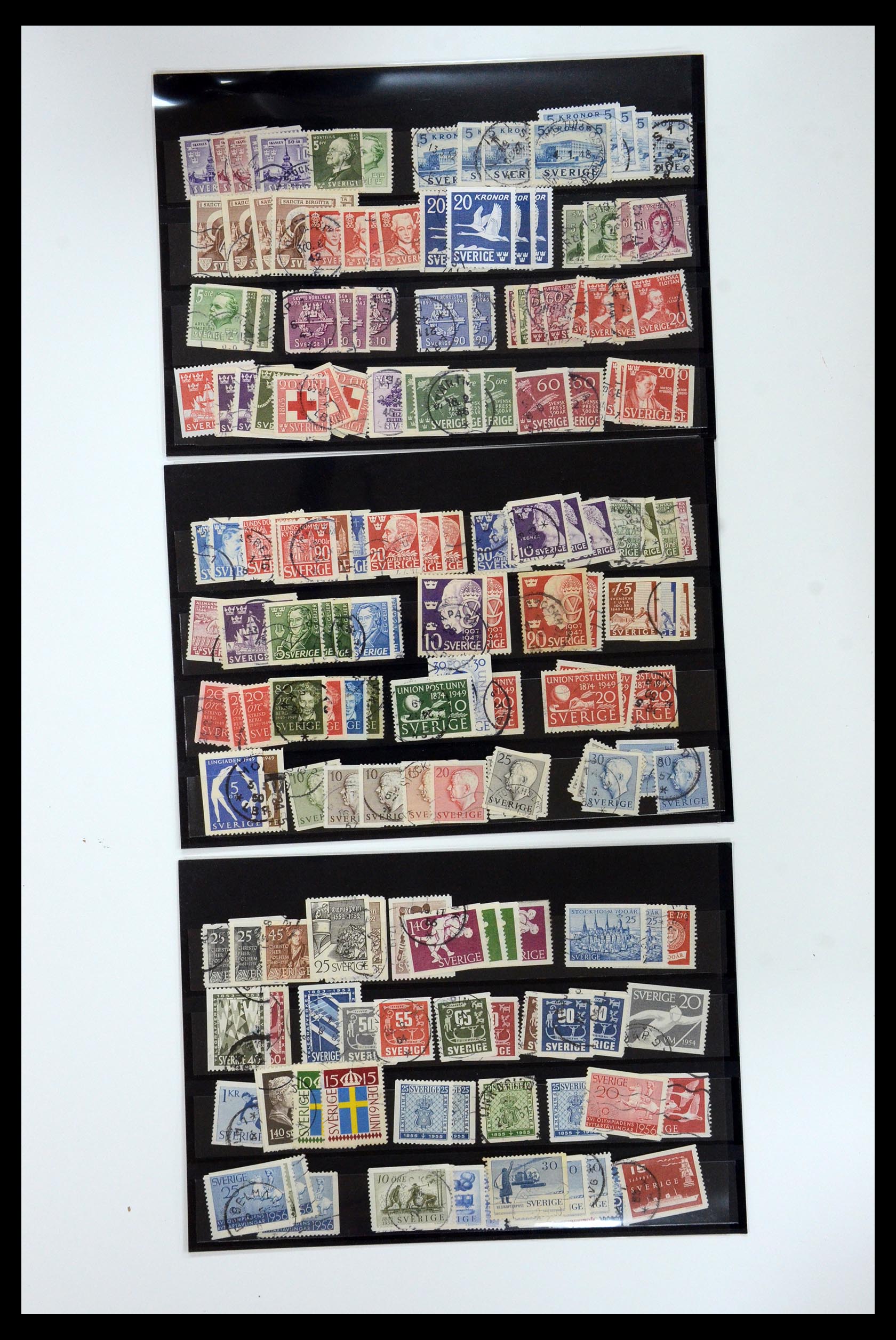 35578 041 - Postzegelverzameling 35578 Zweden uitzoekdoos.