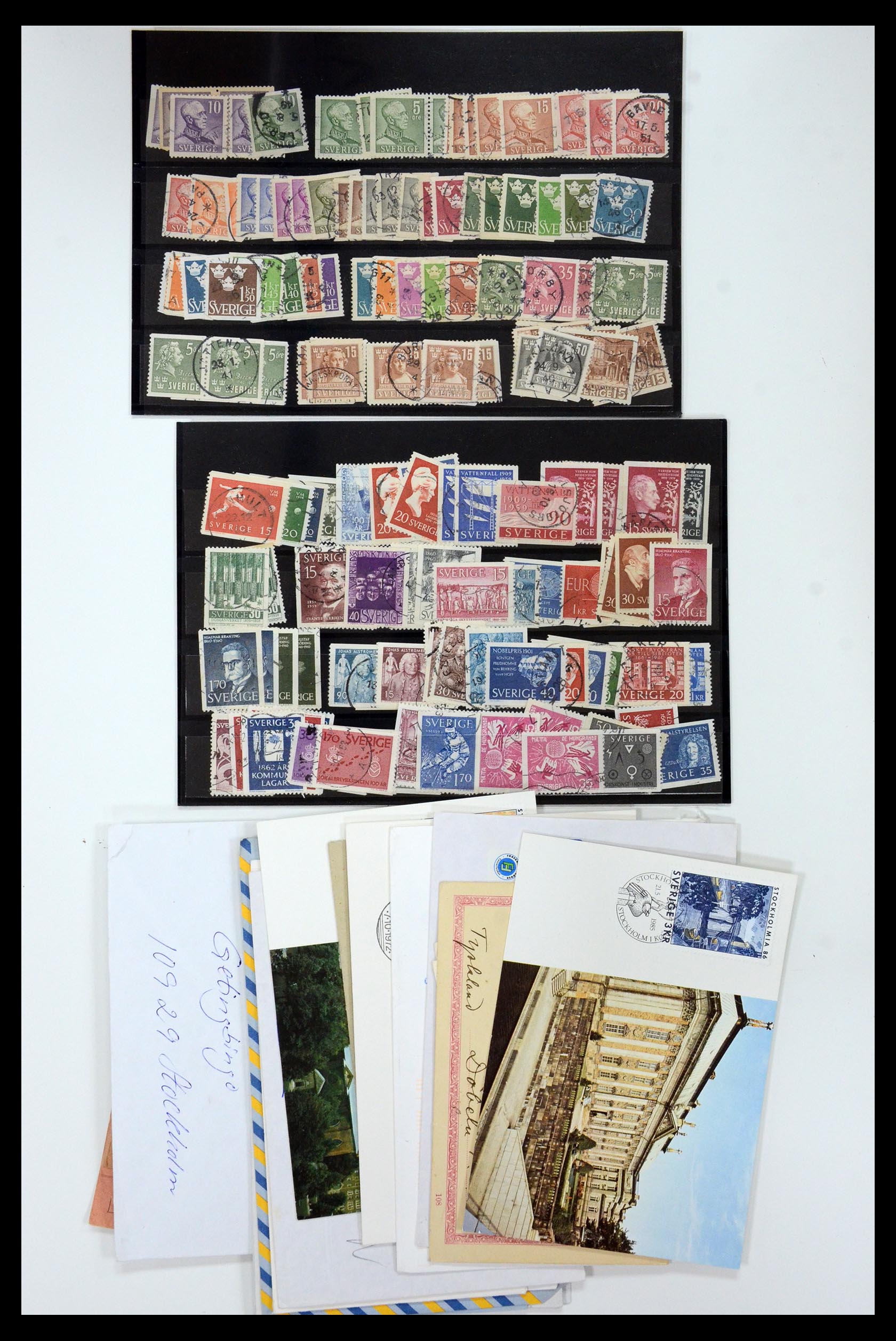 35578 042 - Postzegelverzameling 35578 Zweden uitzoekdoos.