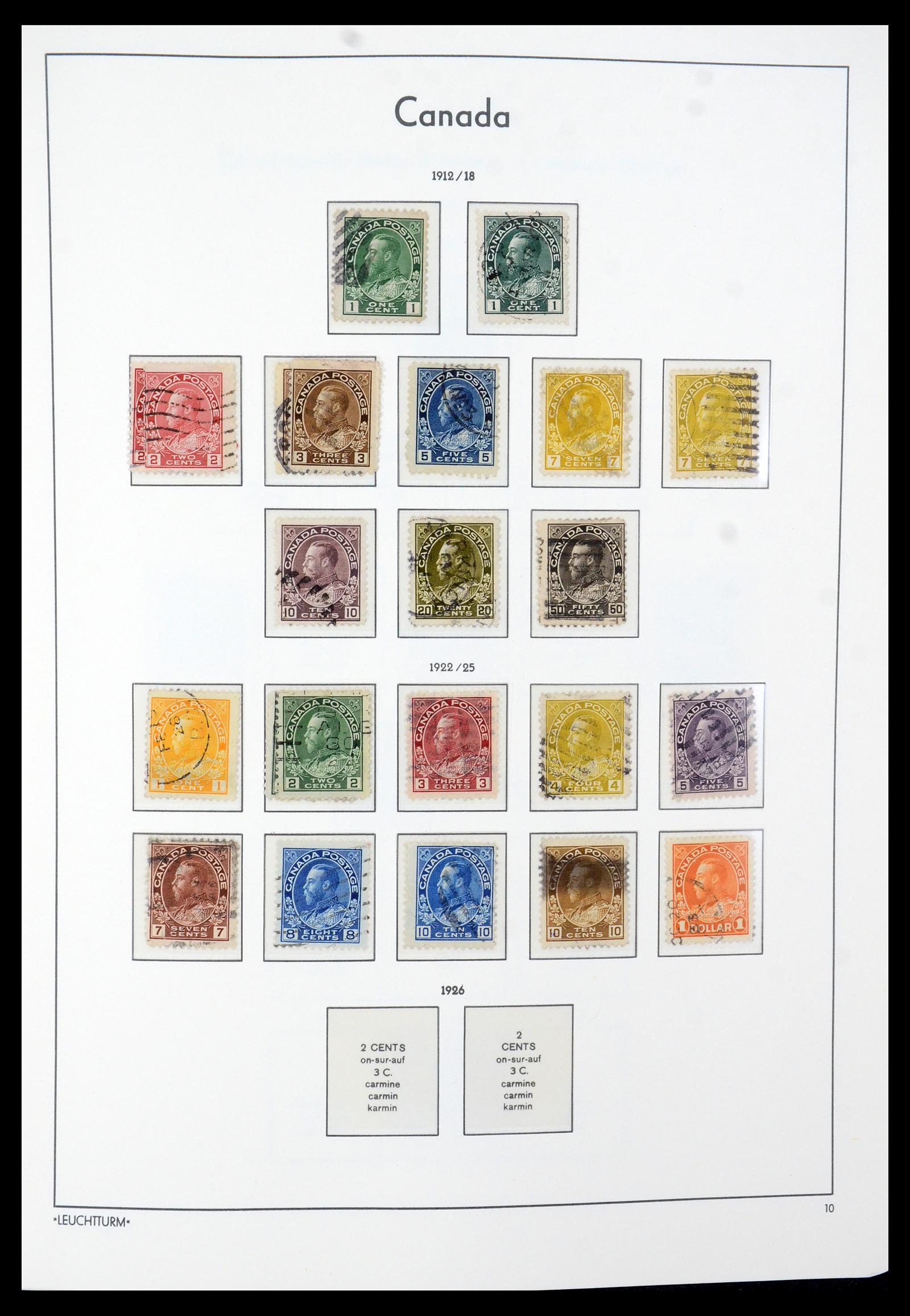 35579 012 - Postzegelverzameling 35579 Canada 1851-1982.