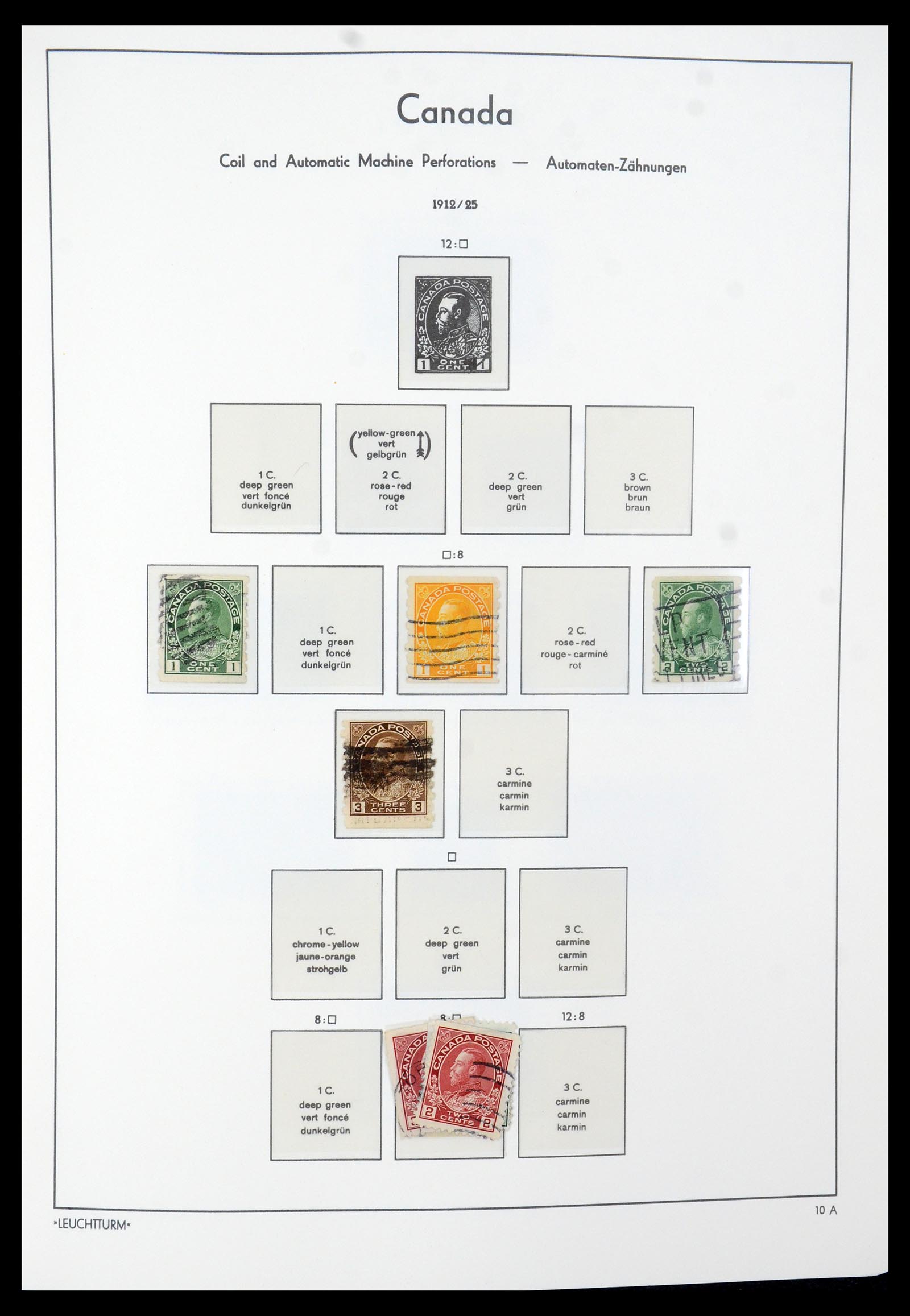 35579 013 - Postzegelverzameling 35579 Canada 1851-1982.