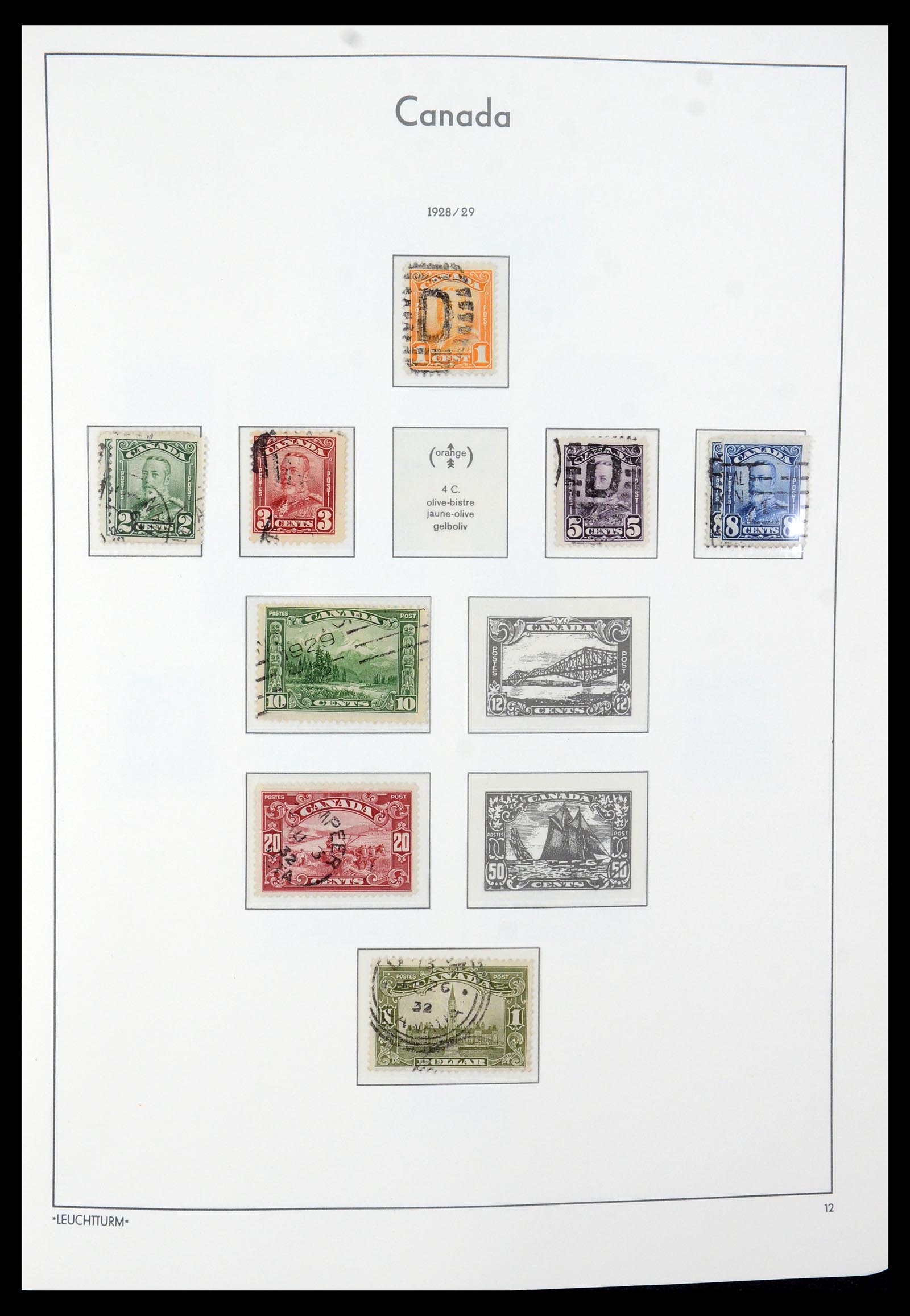 35579 015 - Postzegelverzameling 35579 Canada 1851-1982.