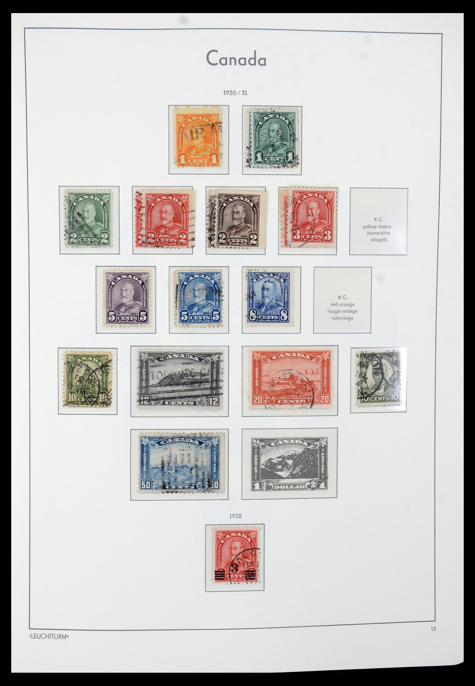 35579 016 - Postzegelverzameling 35579 Canada 1851-1982.