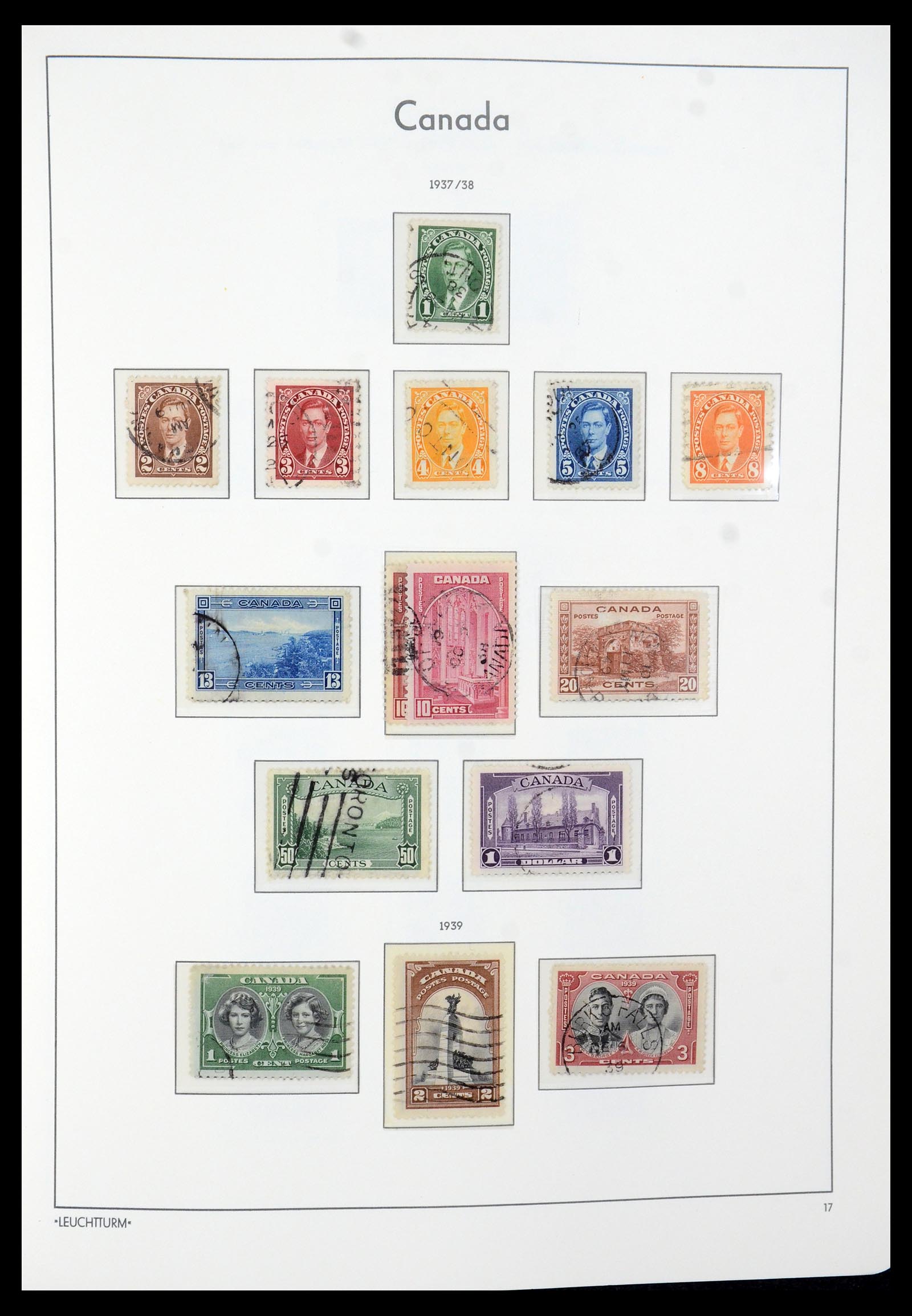 35579 020 - Postzegelverzameling 35579 Canada 1851-1982.