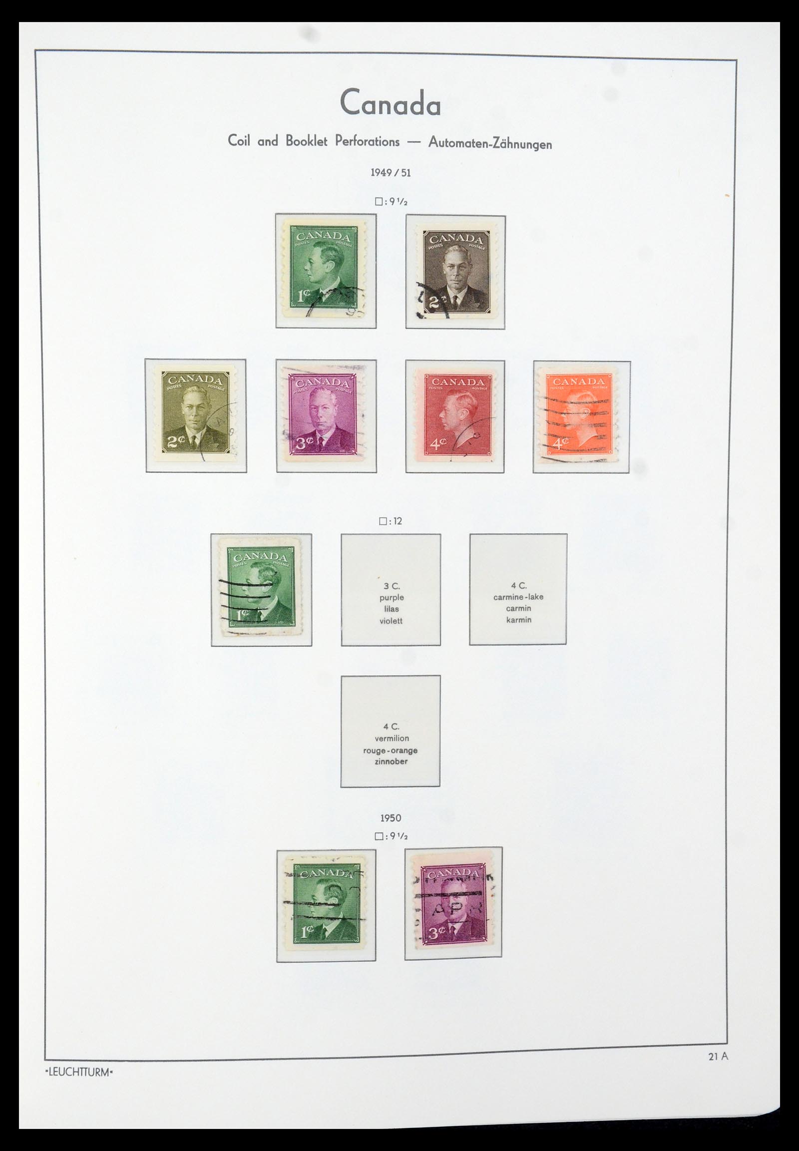 35579 027 - Postzegelverzameling 35579 Canada 1851-1982.