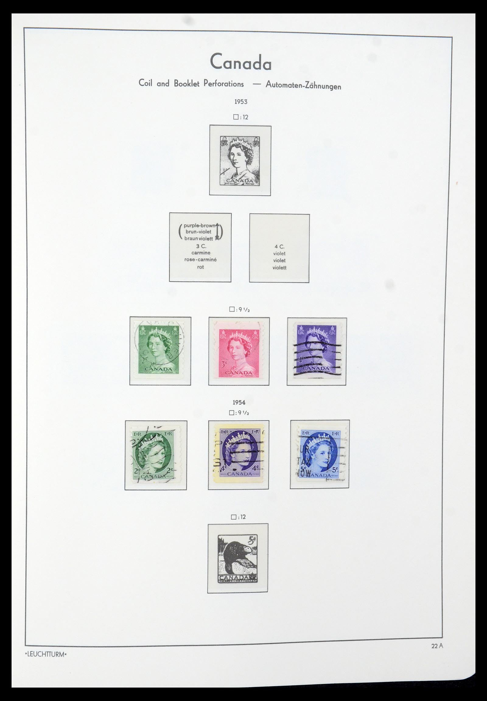 35579 029 - Postzegelverzameling 35579 Canada 1851-1982.