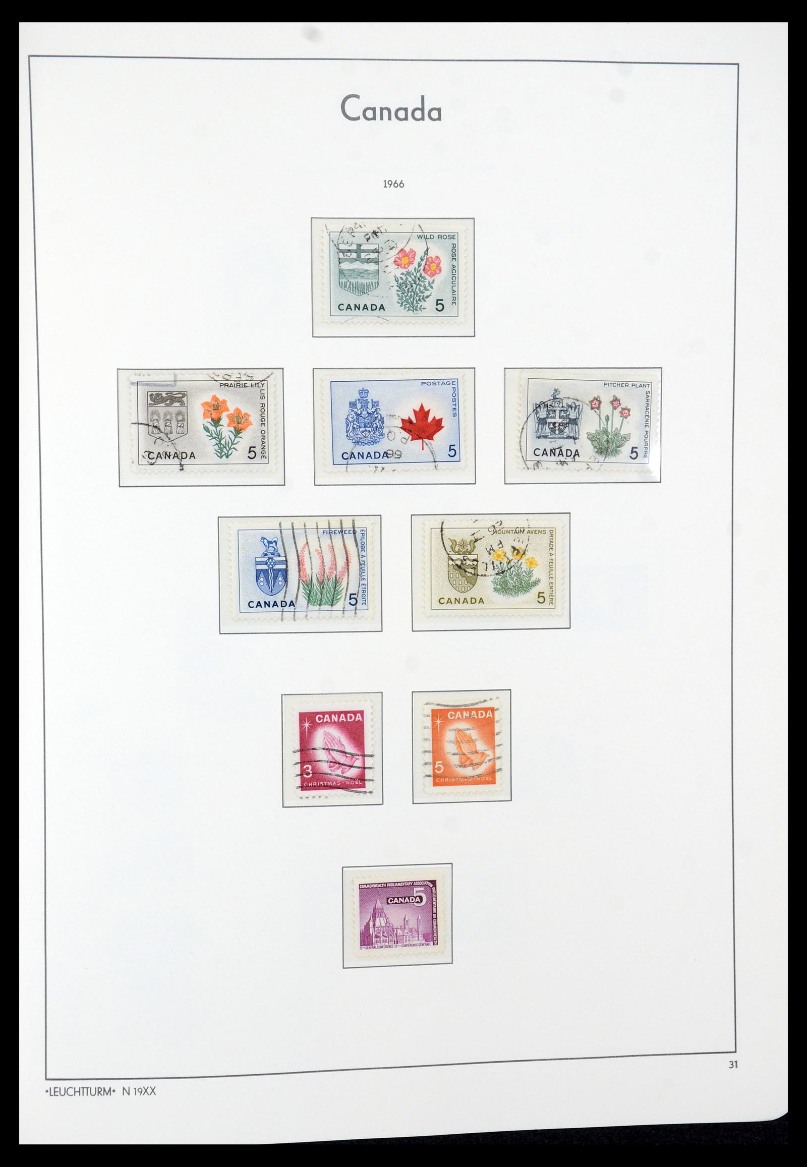 35579 039 - Postzegelverzameling 35579 Canada 1851-1982.