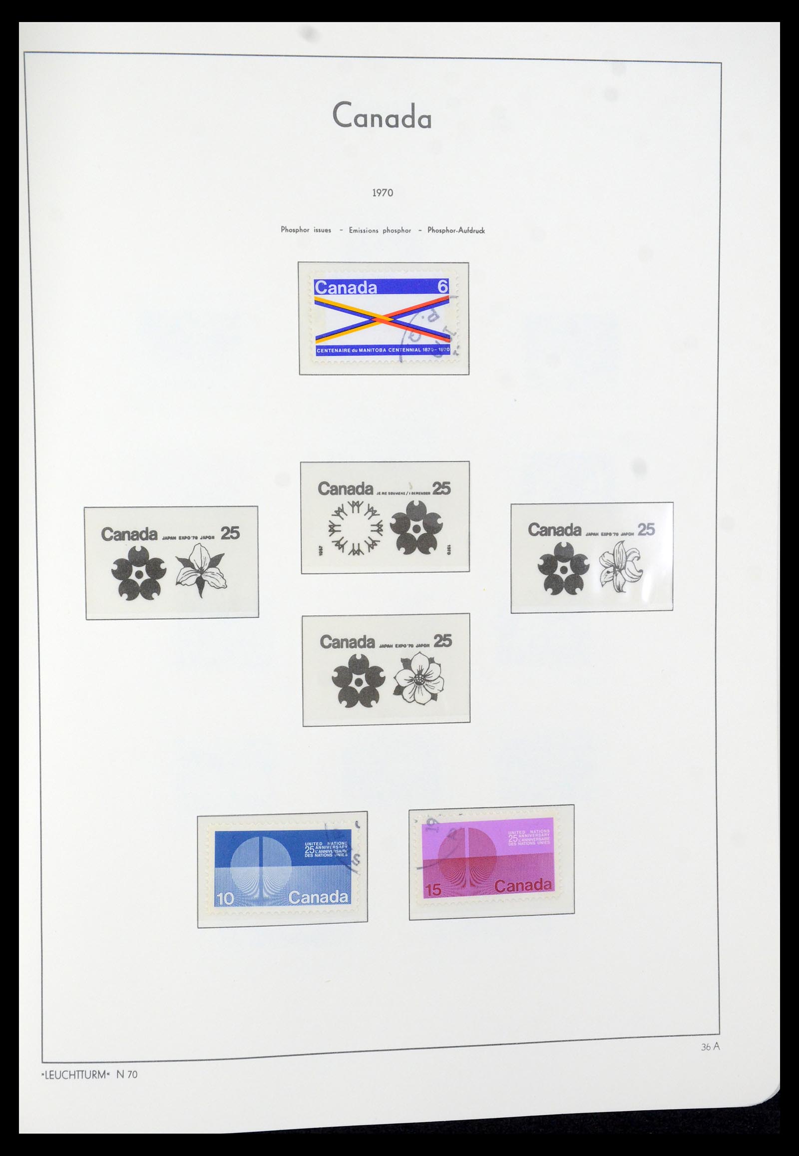 35579 047 - Postzegelverzameling 35579 Canada 1851-1982.