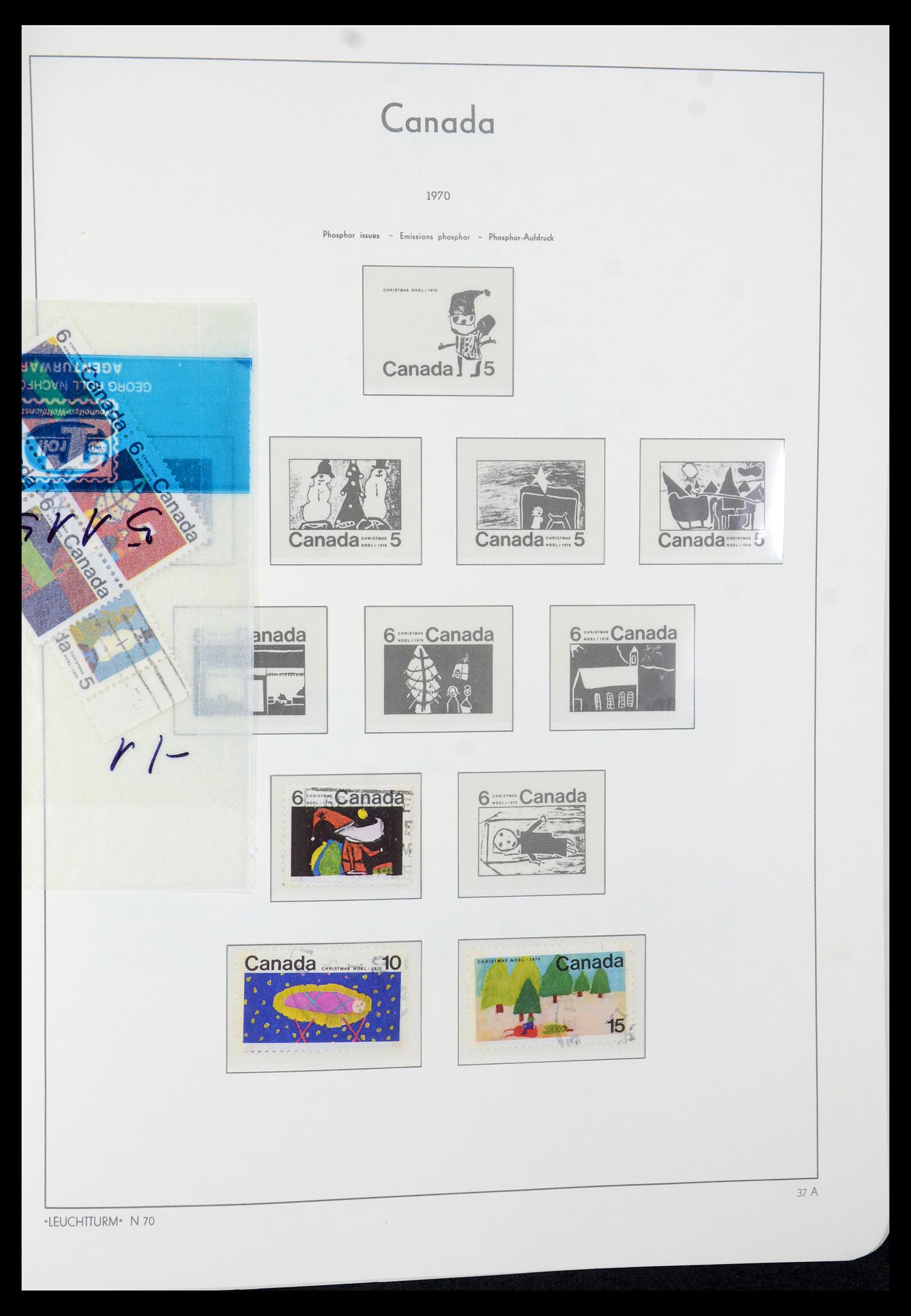 35579 049 - Postzegelverzameling 35579 Canada 1851-1982.