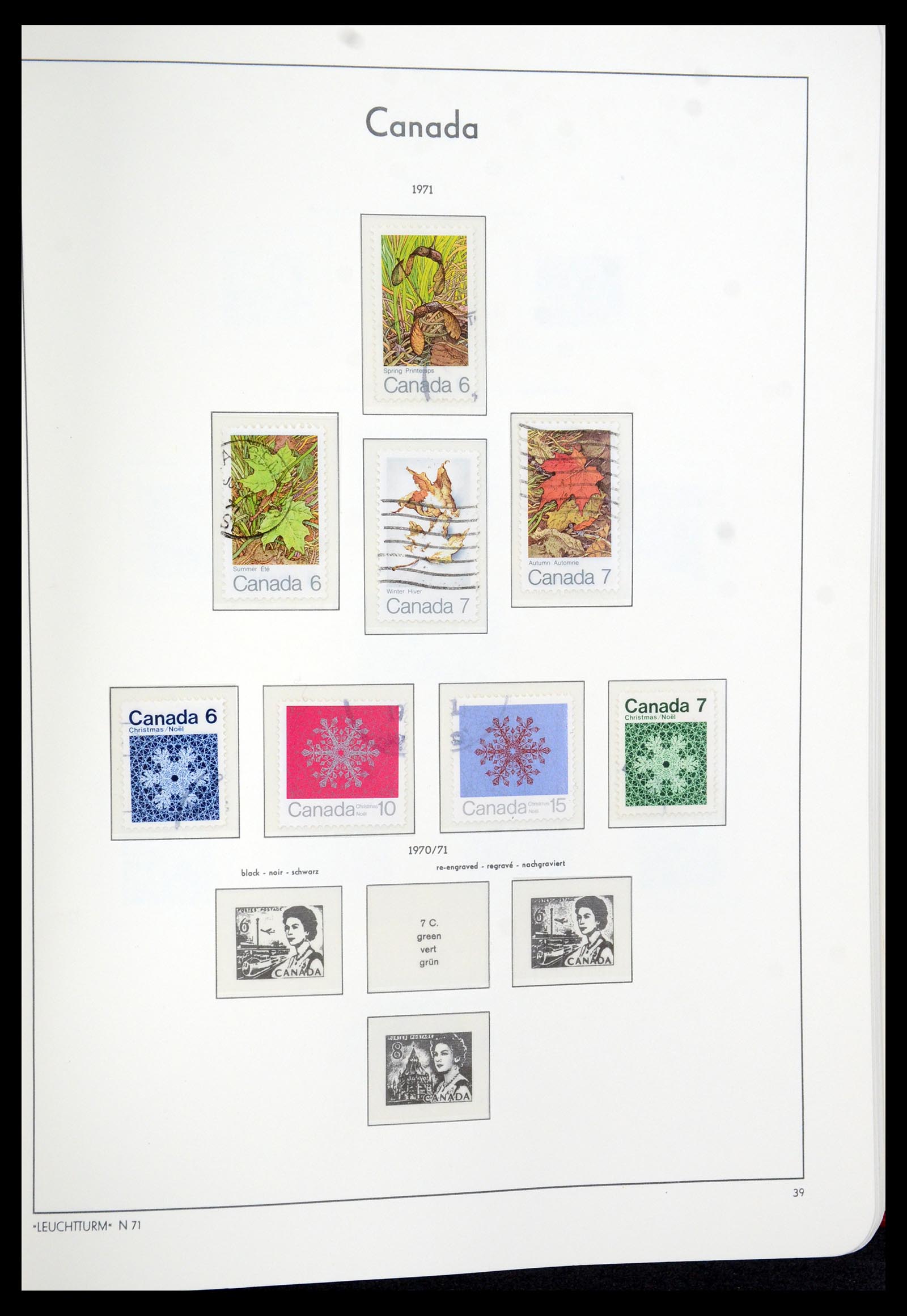 35579 053 - Stamp Collection 35579 Canada 1851-1982.