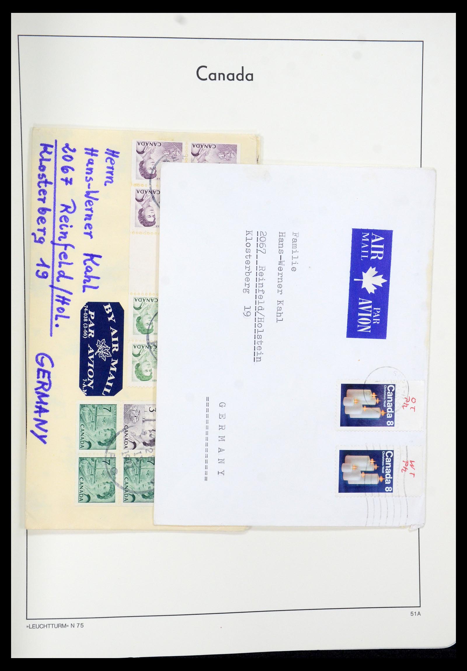 35579 057 - Postzegelverzameling 35579 Canada 1851-1982.