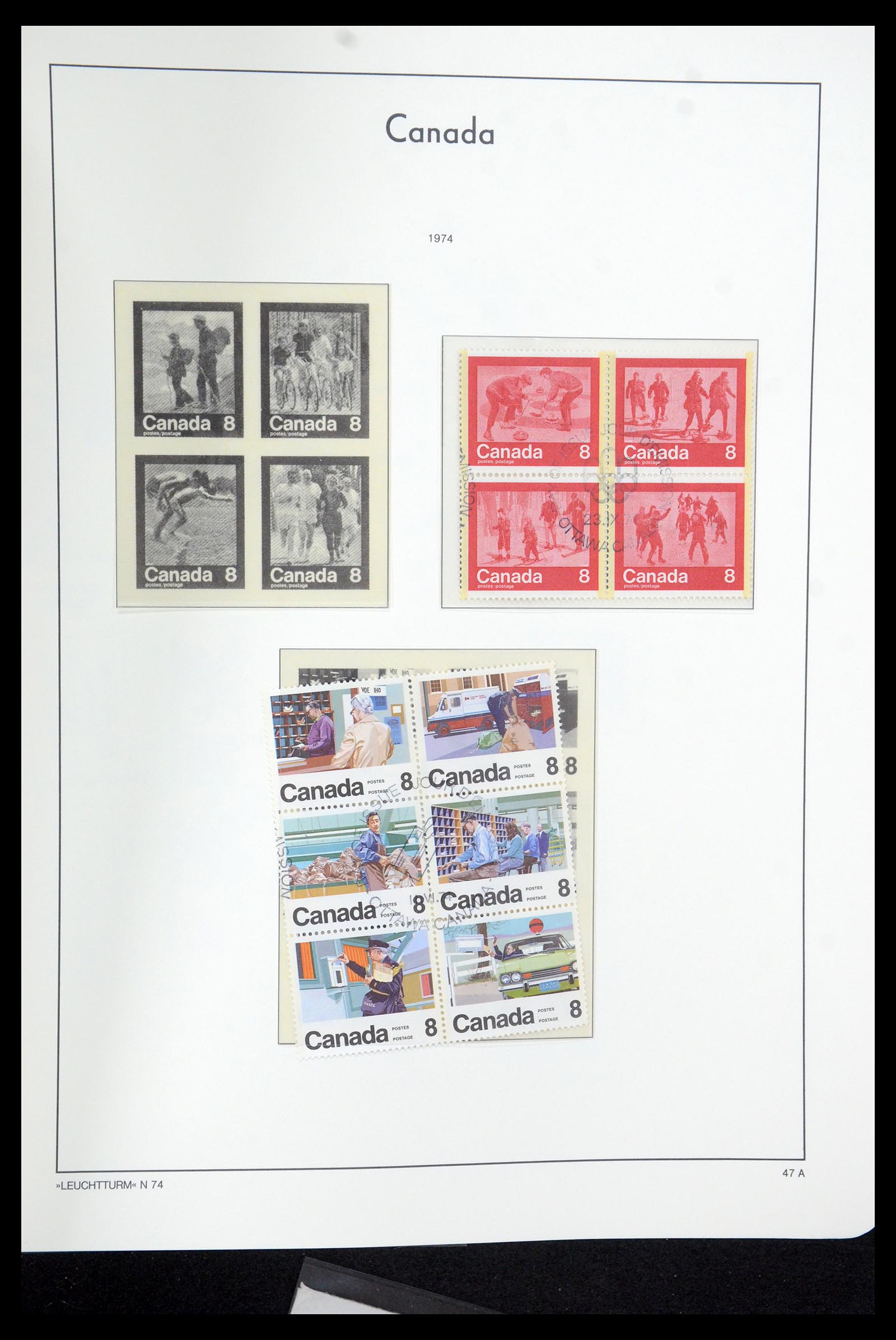 35579 068 - Postzegelverzameling 35579 Canada 1851-1982.