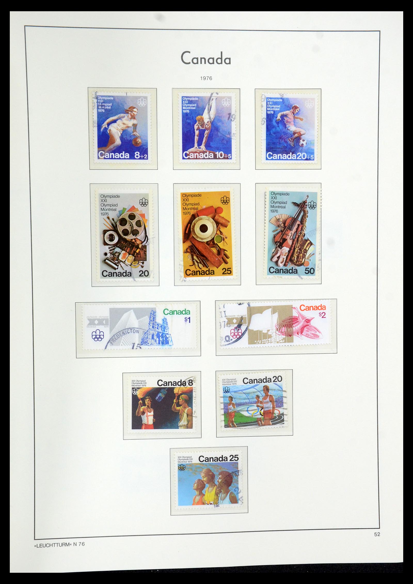 35579 078 - Postzegelverzameling 35579 Canada 1851-1982.