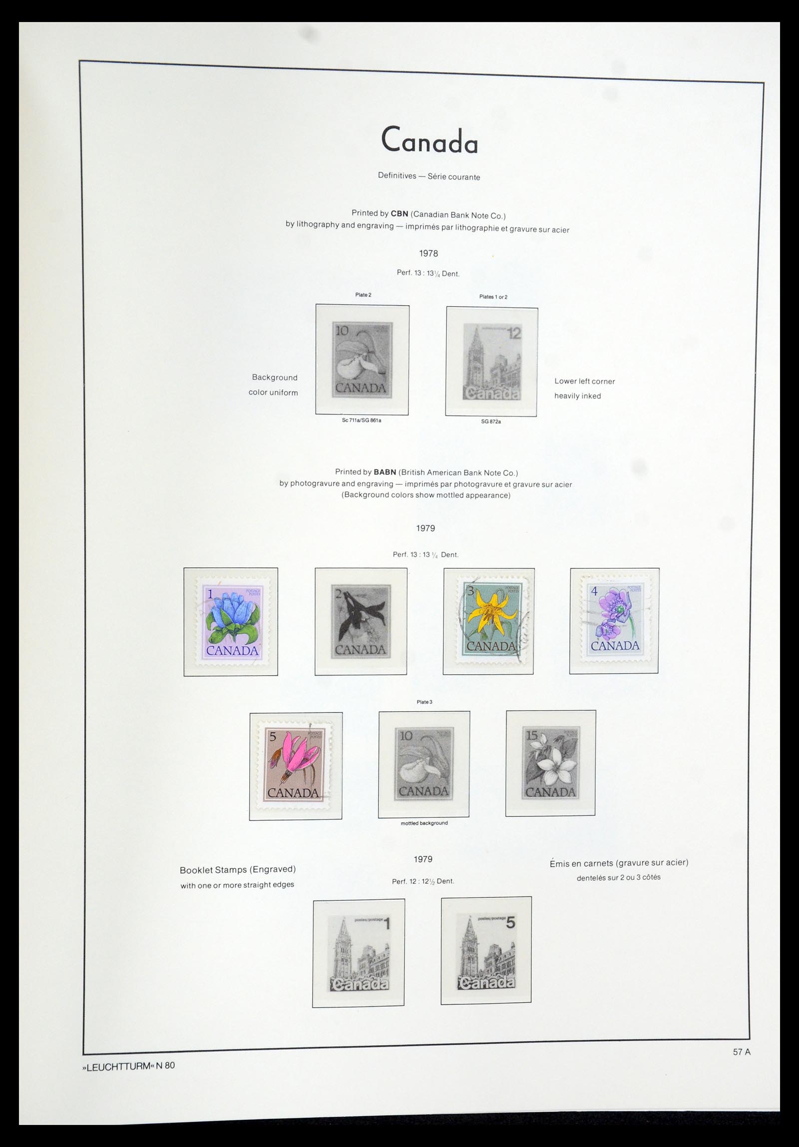 35579 088 - Postzegelverzameling 35579 Canada 1851-1982.