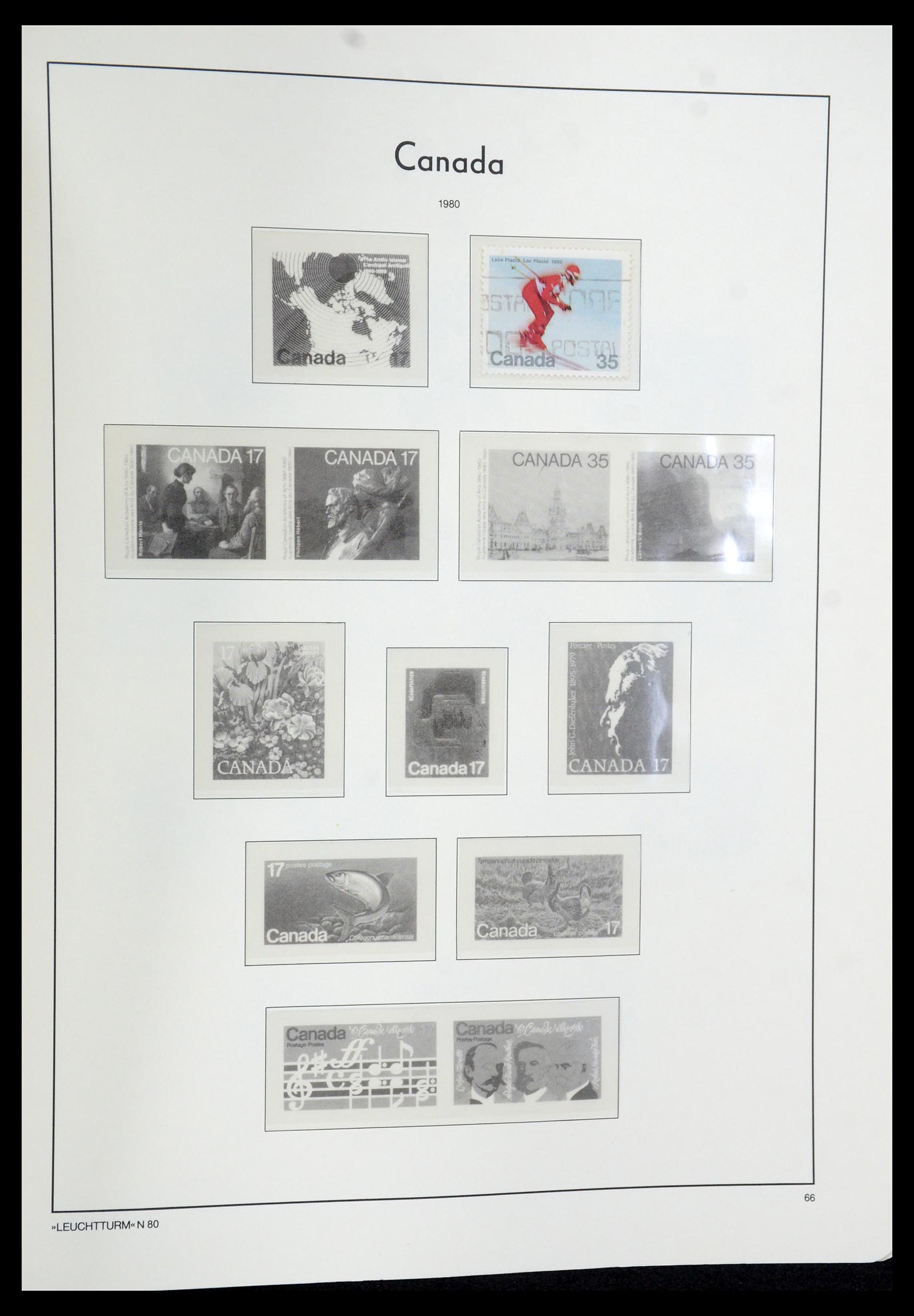35579 098 - Postzegelverzameling 35579 Canada 1851-1982.