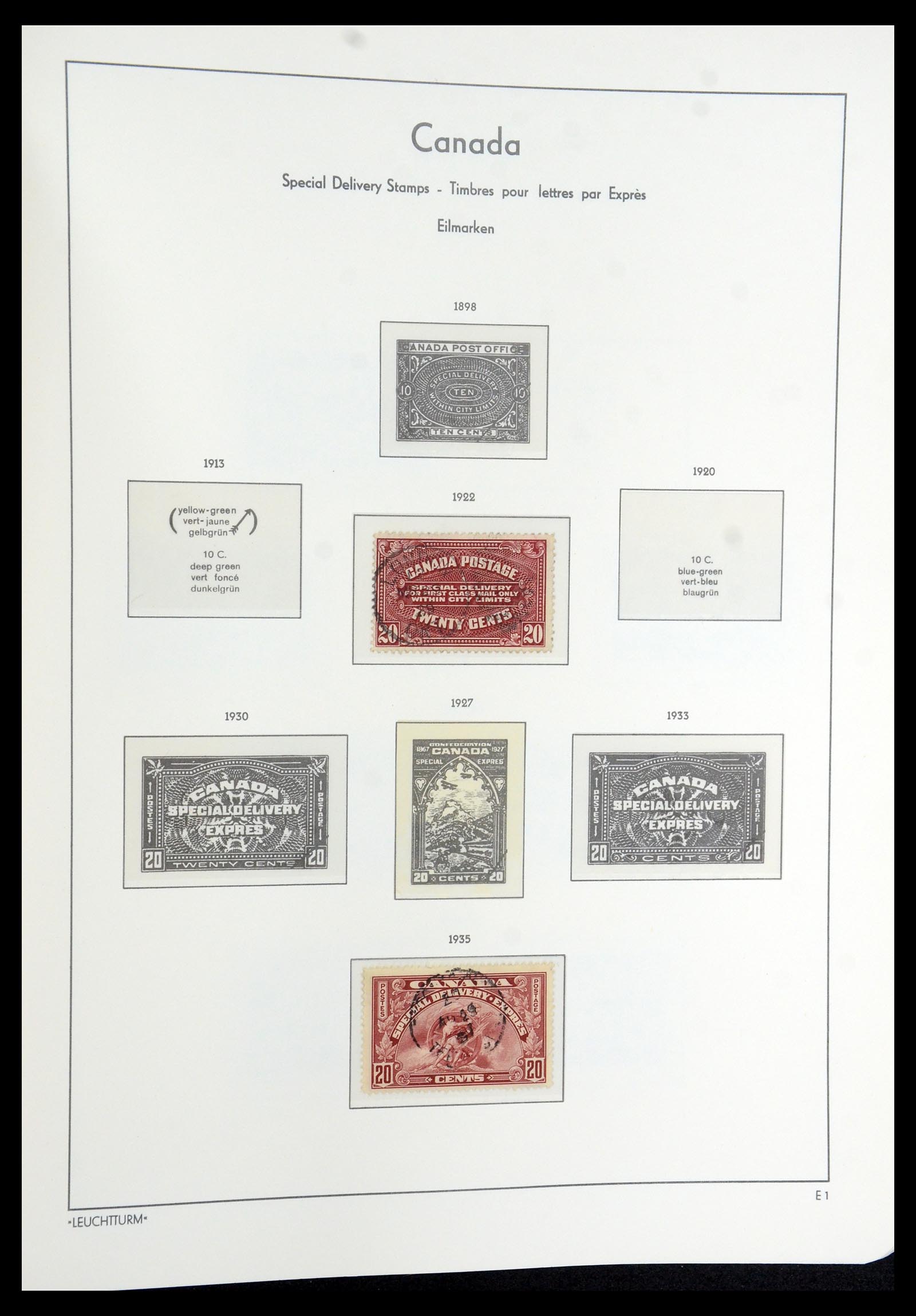 35579 104 - Postzegelverzameling 35579 Canada 1851-1982.