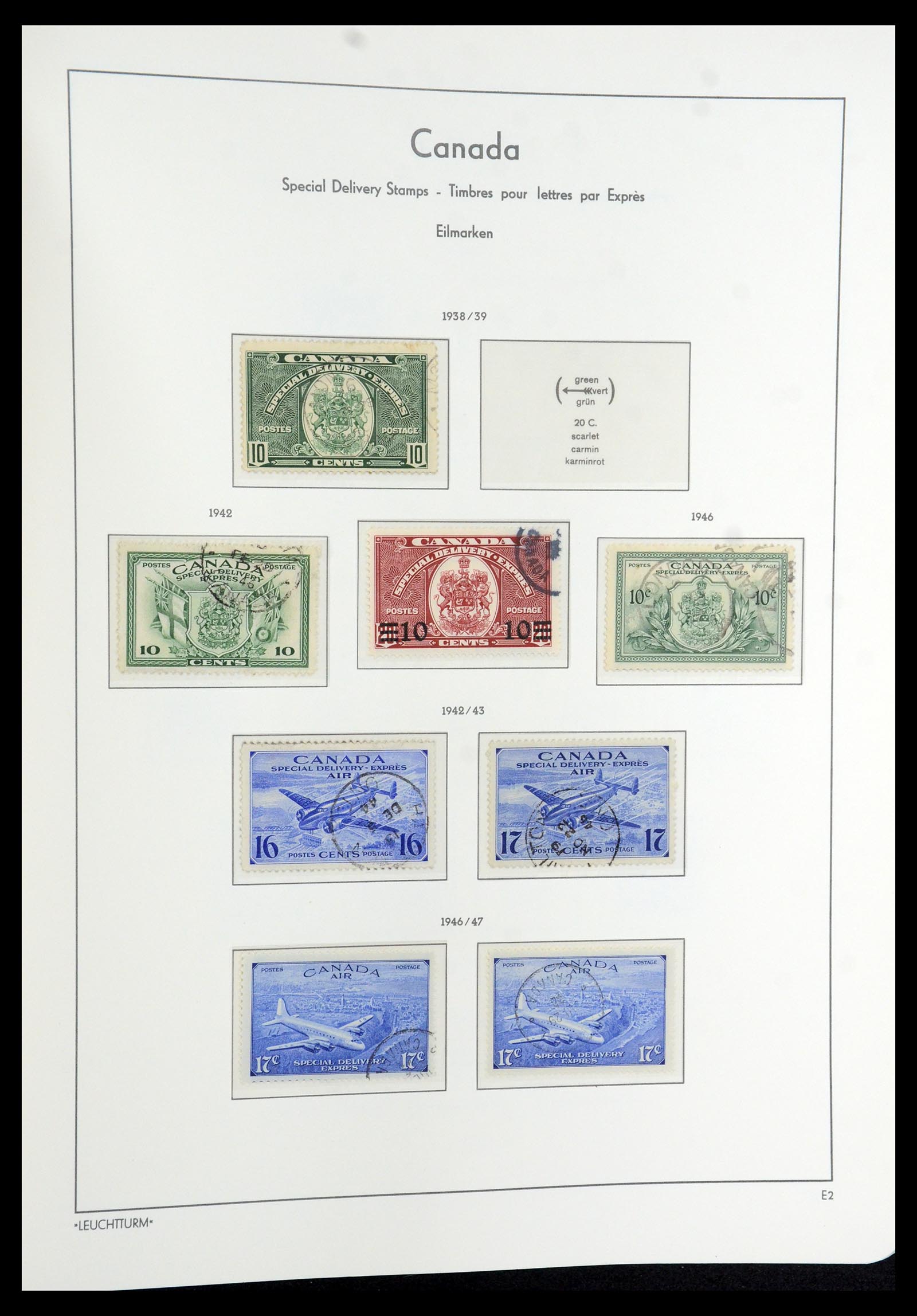 35579 105 - Postzegelverzameling 35579 Canada 1851-1982.