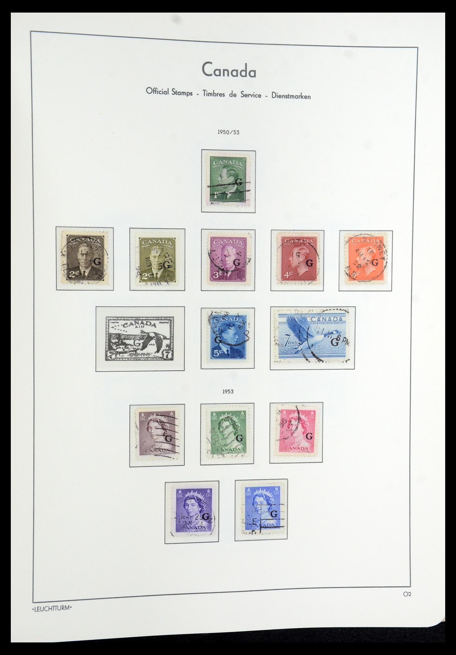 35579 108 - Postzegelverzameling 35579 Canada 1851-1982.