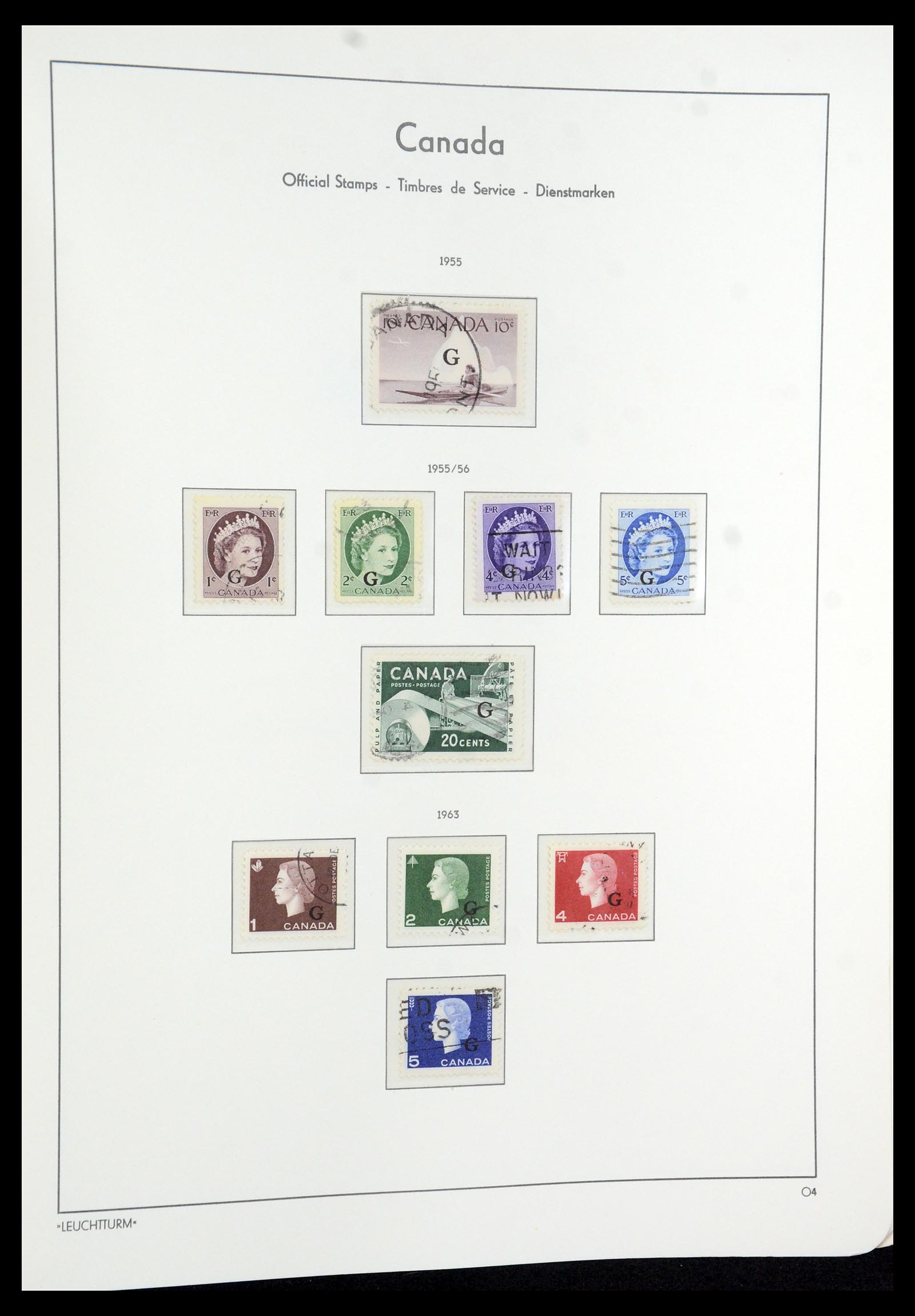 35579 110 - Postzegelverzameling 35579 Canada 1851-1982.