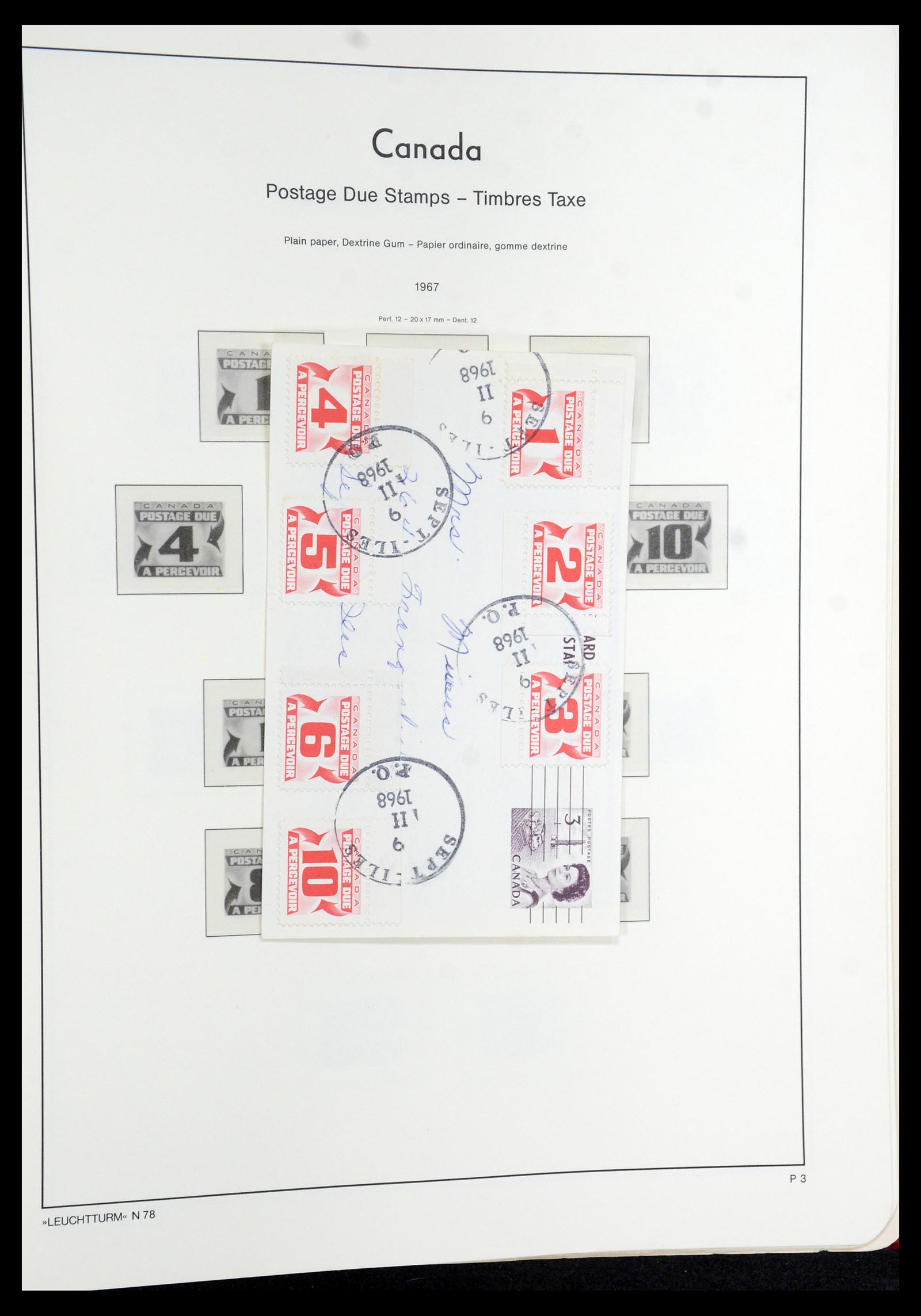 35579 112 - Postzegelverzameling 35579 Canada 1851-1982.