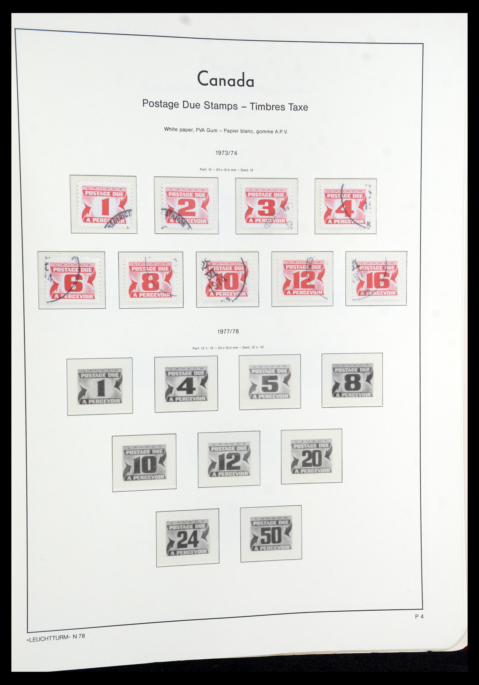 35579 113 - Postzegelverzameling 35579 Canada 1851-1982.