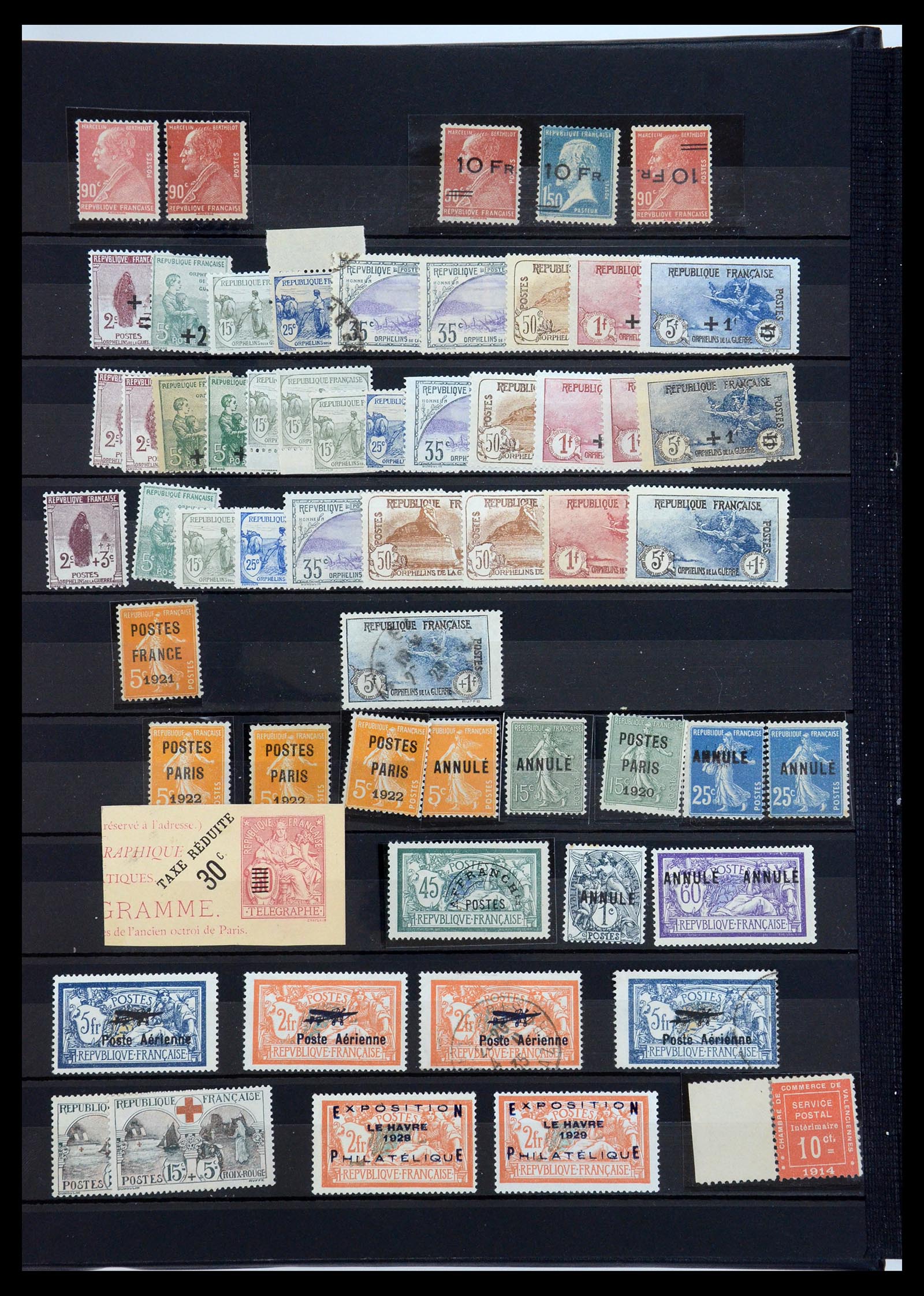 35580 002 - Postzegelverzameling 35580 Frankrijk 1849-1960.