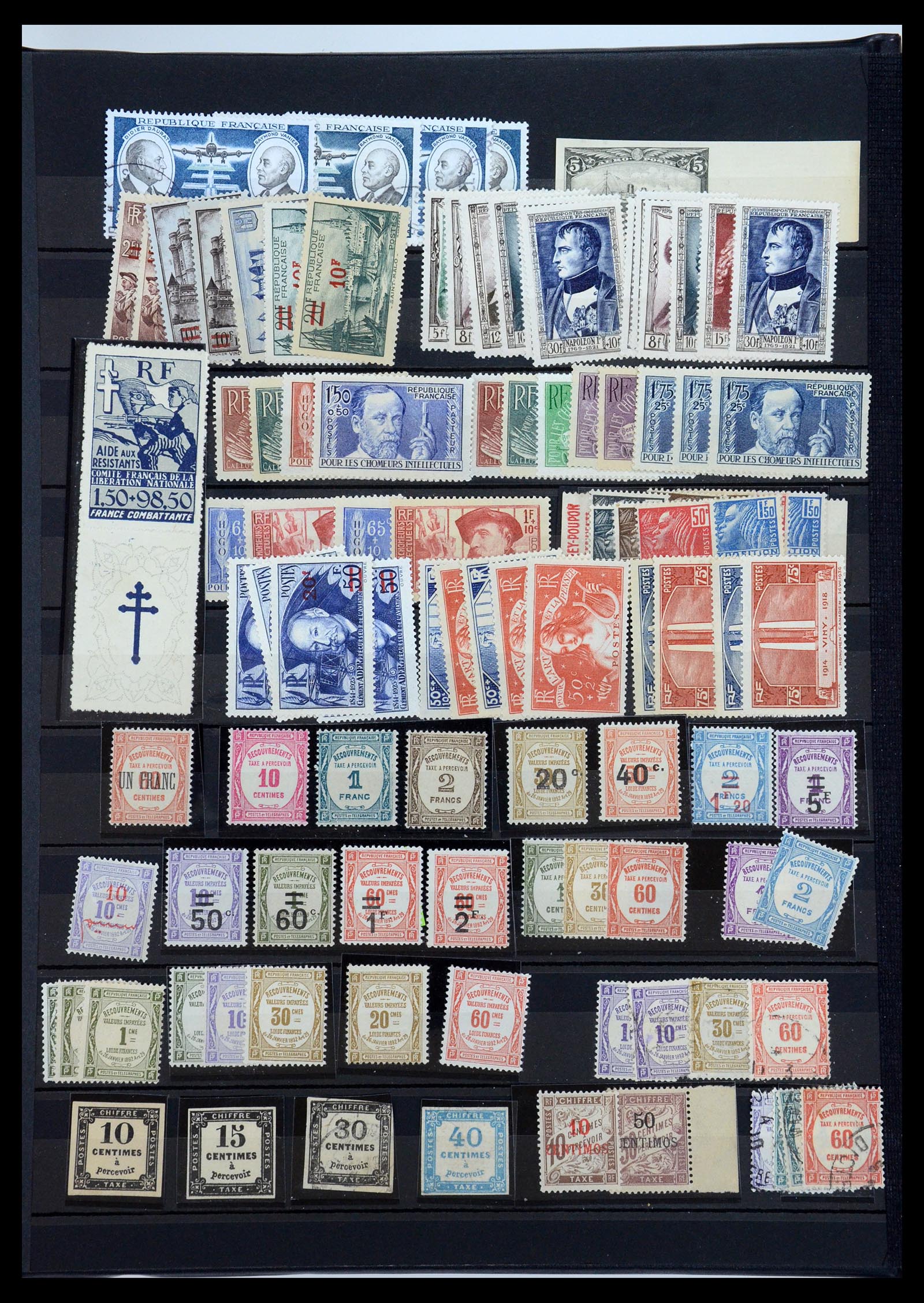 35580 004 - Postzegelverzameling 35580 Frankrijk 1849-1960.