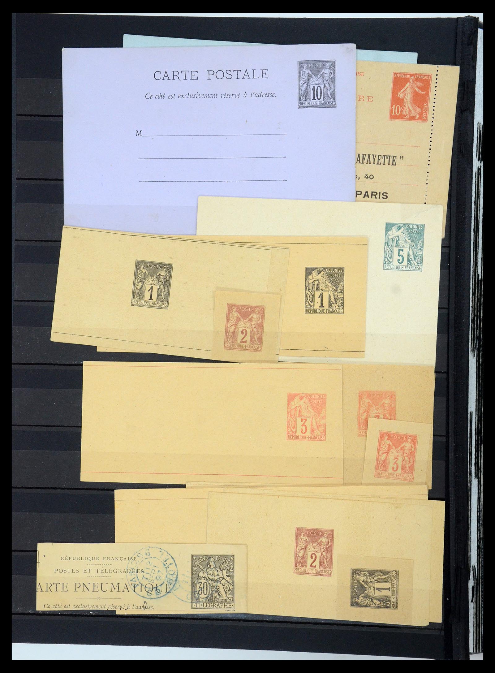 35580 018 - Postzegelverzameling 35580 Frankrijk 1849-1960.