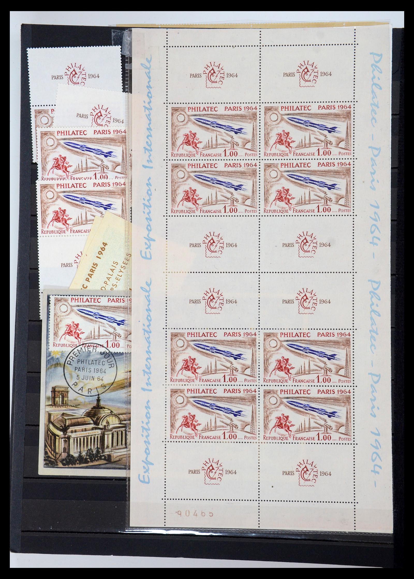 35580 024 - Stamp Collection 35580 France 1849-1960.