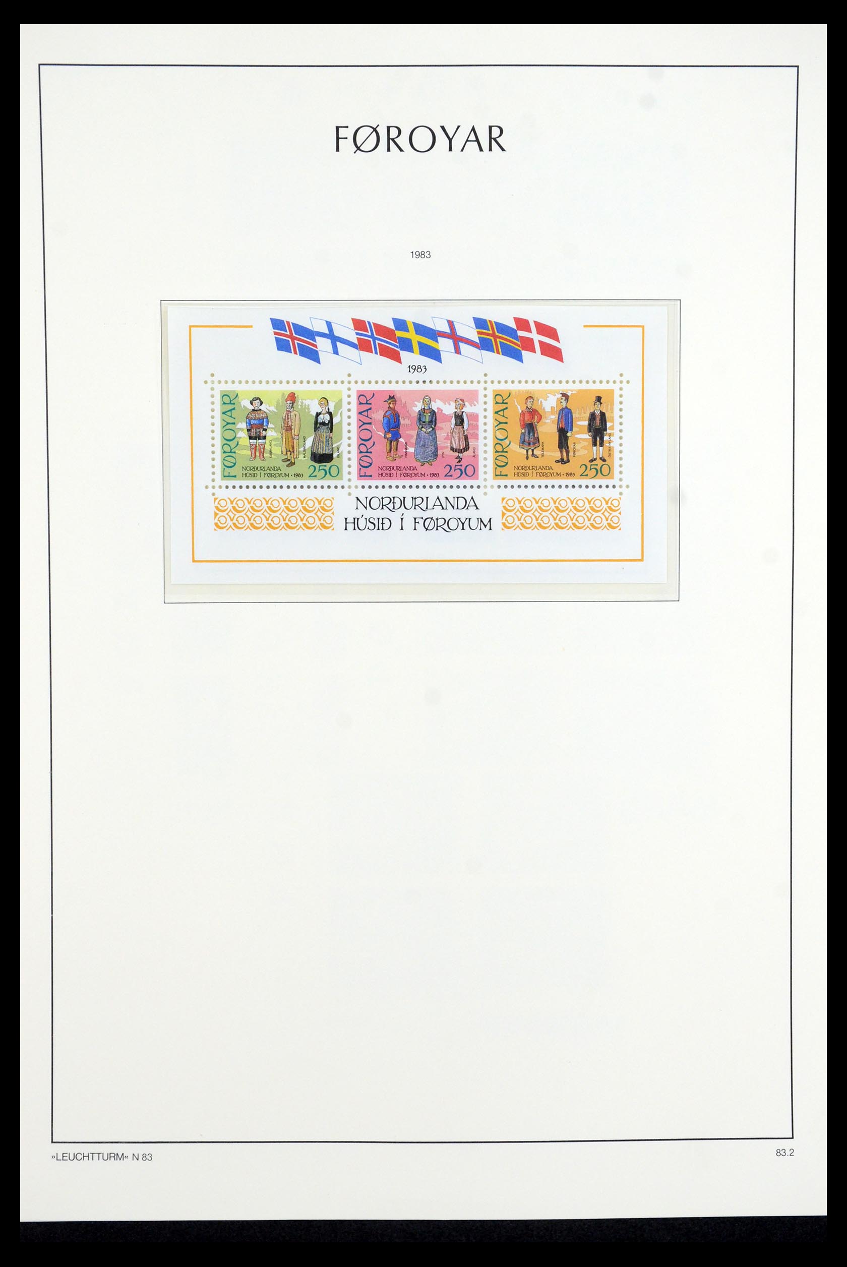 35581 008 - Postzegelverzameling 35581 Faeroer 1975-2007.