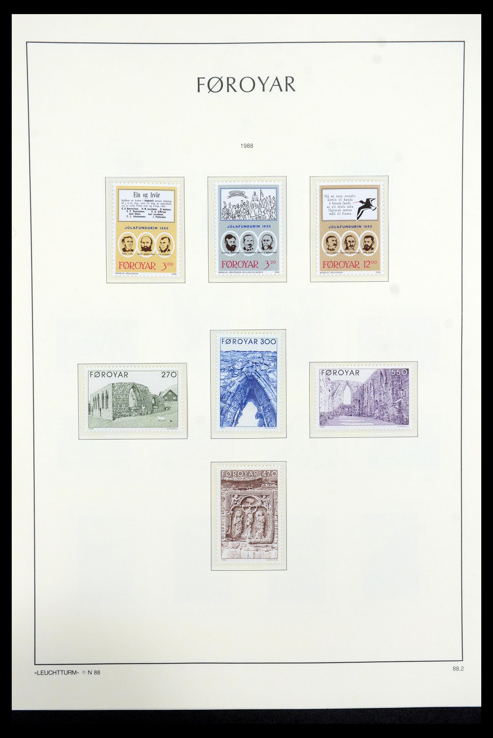 35581 018 - Postzegelverzameling 35581 Faeroer 1975-2007.