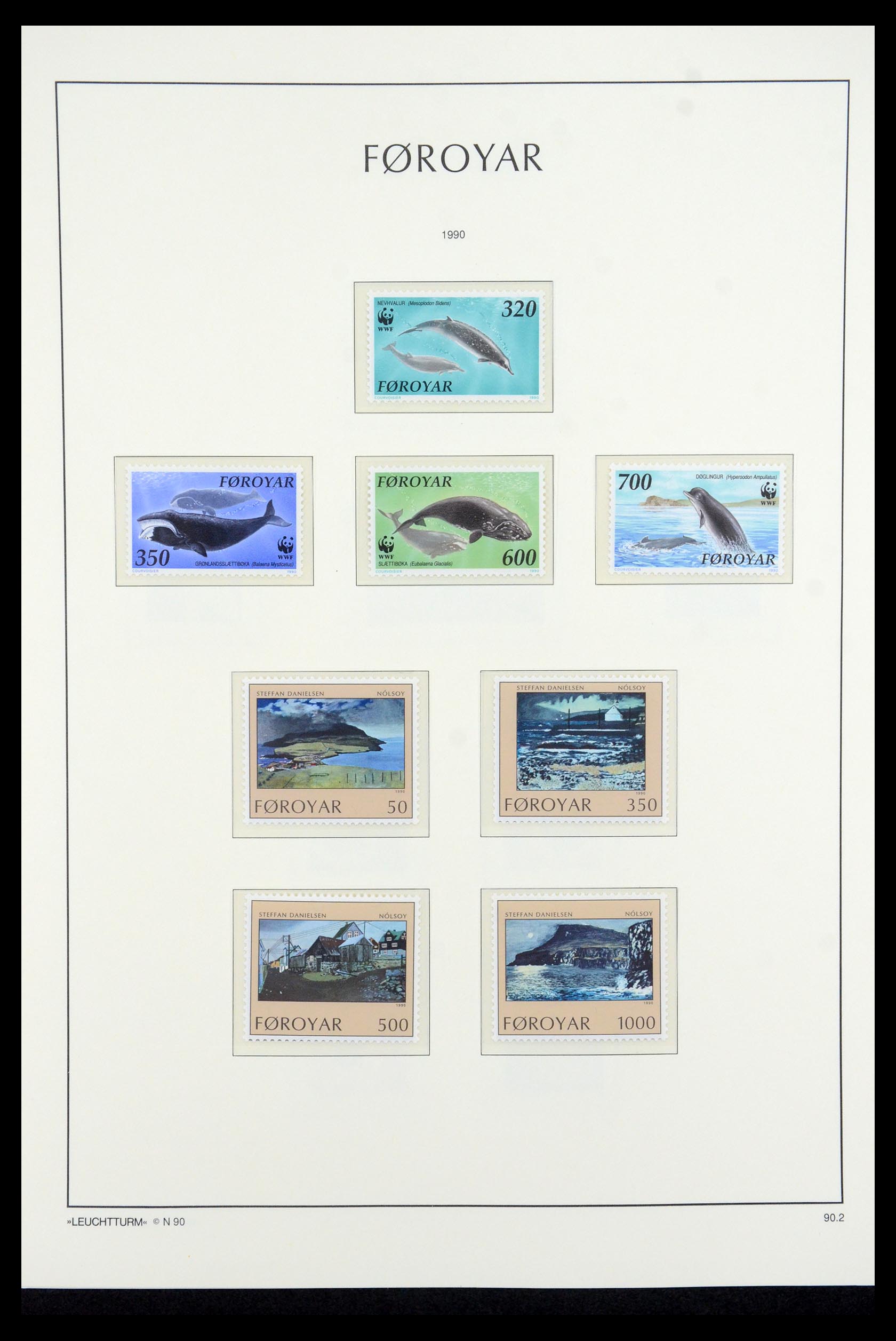 35581 021 - Postzegelverzameling 35581 Faeroer 1975-2007.