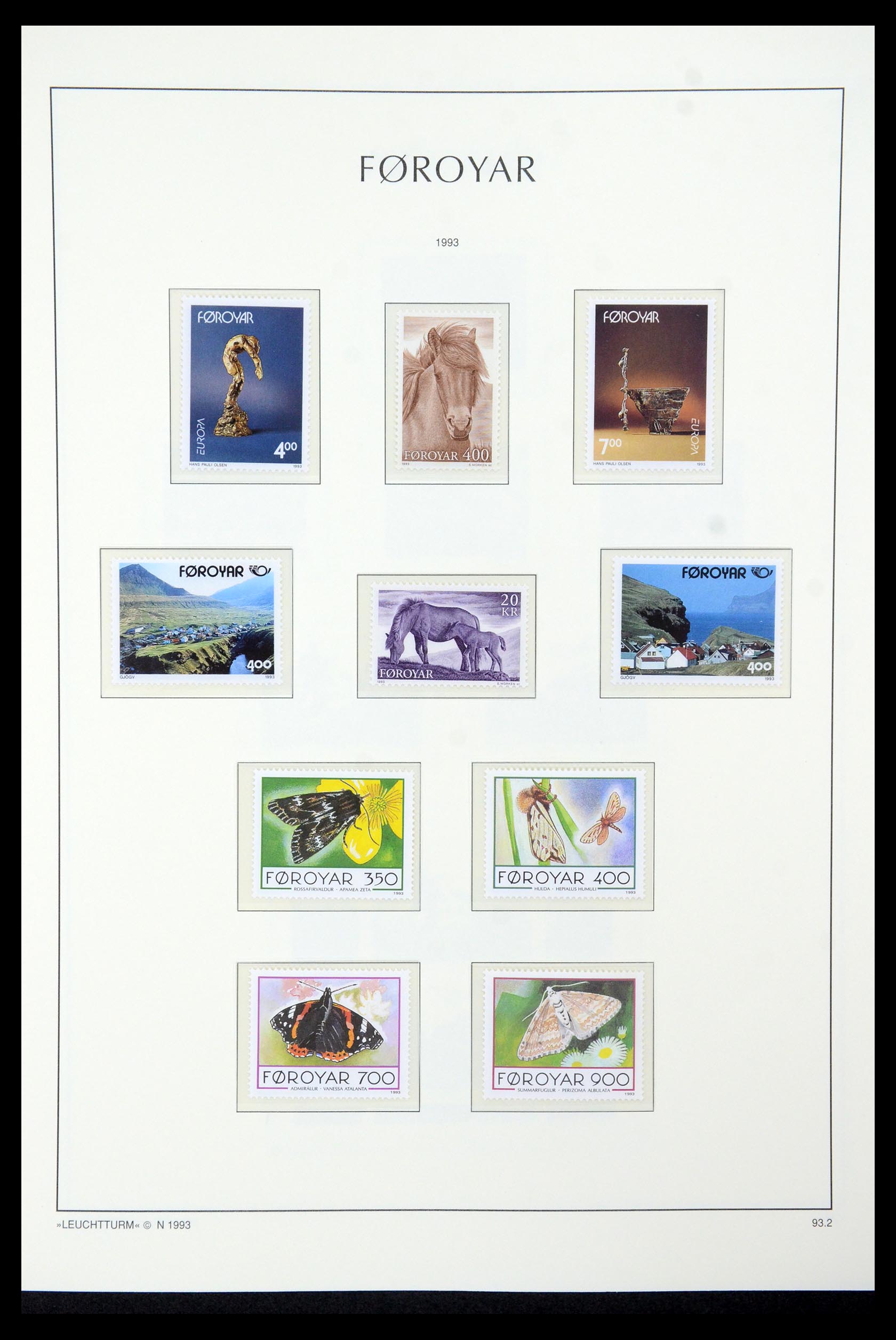 35581 027 - Postzegelverzameling 35581 Faeroer 1975-2007.