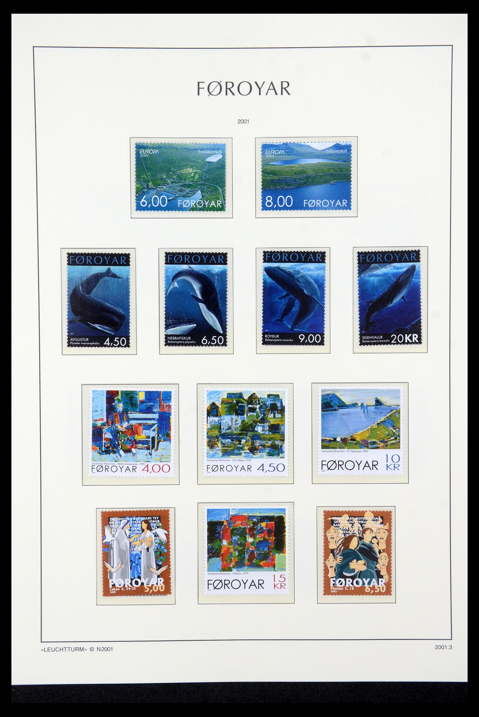 35581 044 - Postzegelverzameling 35581 Faeroer 1975-2007.