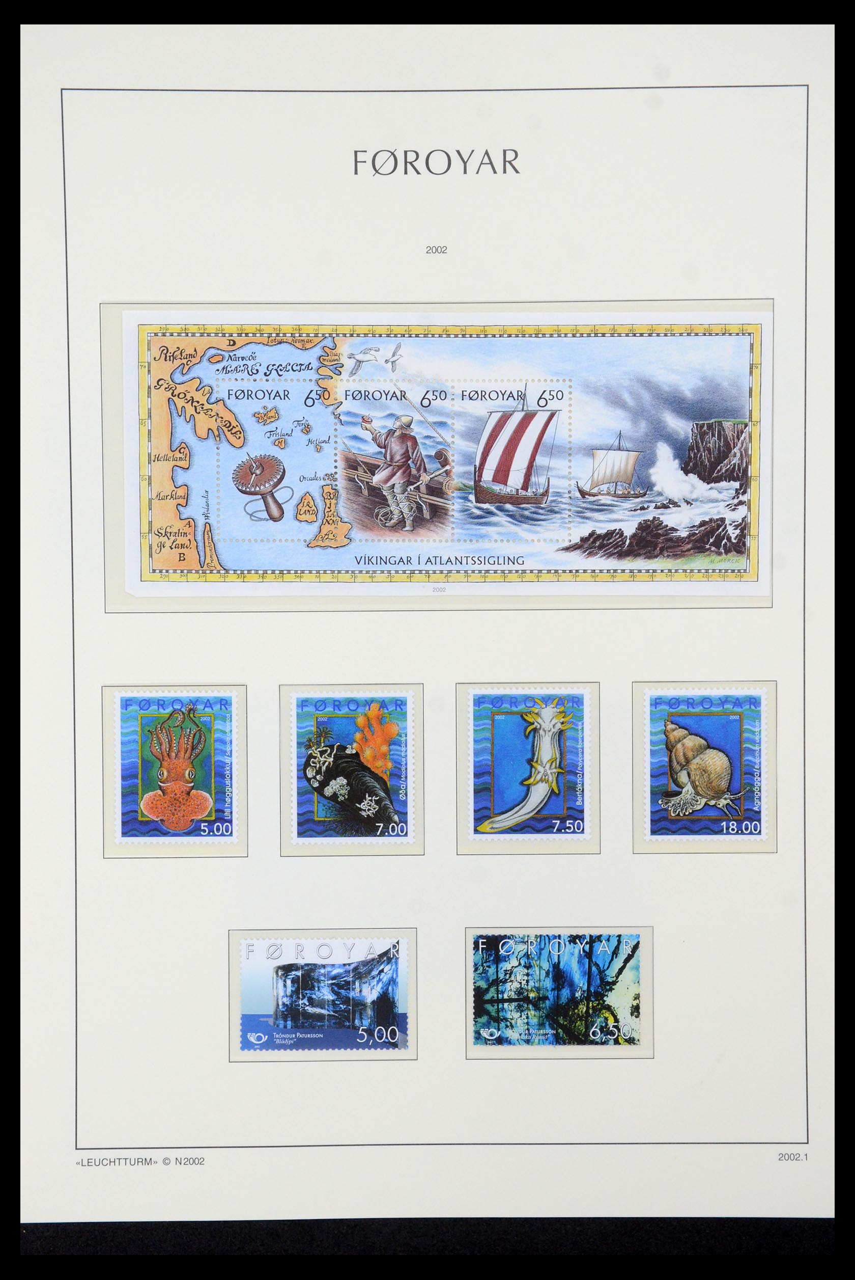 35581 045 - Stamp Collection 35581 Faroe Islands 1975-2007.
