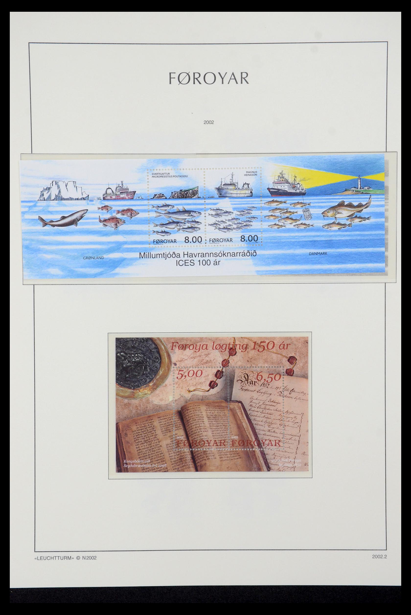 35581 046 - Postzegelverzameling 35581 Faeroer 1975-2007.