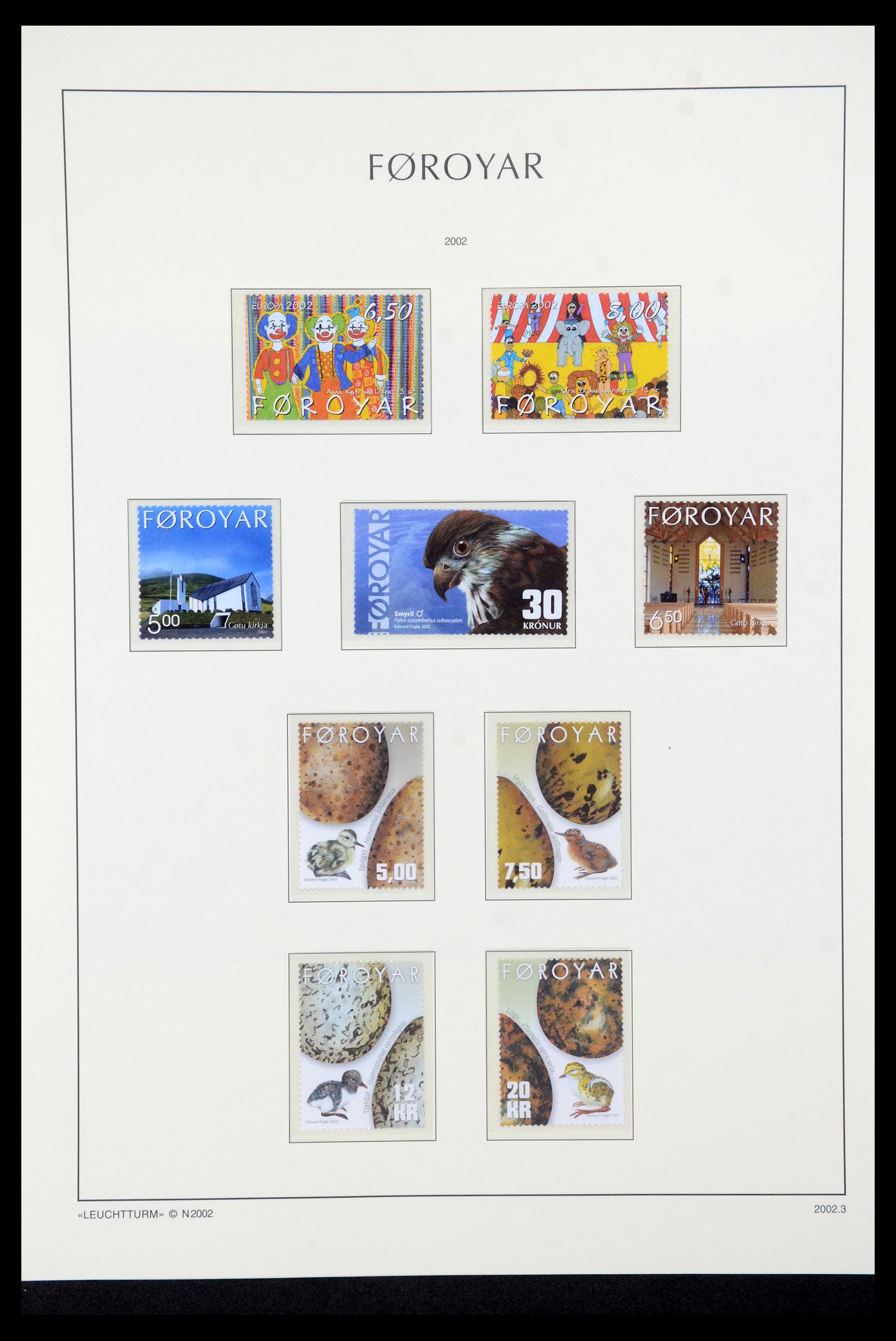 35581 047 - Postzegelverzameling 35581 Faeroer 1975-2007.