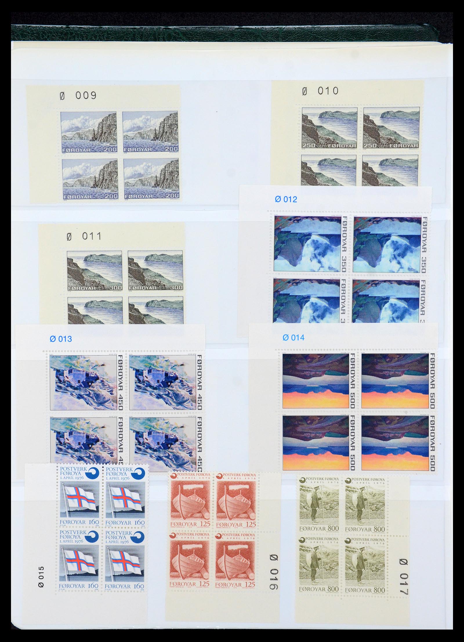 35581 060 - Postzegelverzameling 35581 Faeroer 1975-2007.