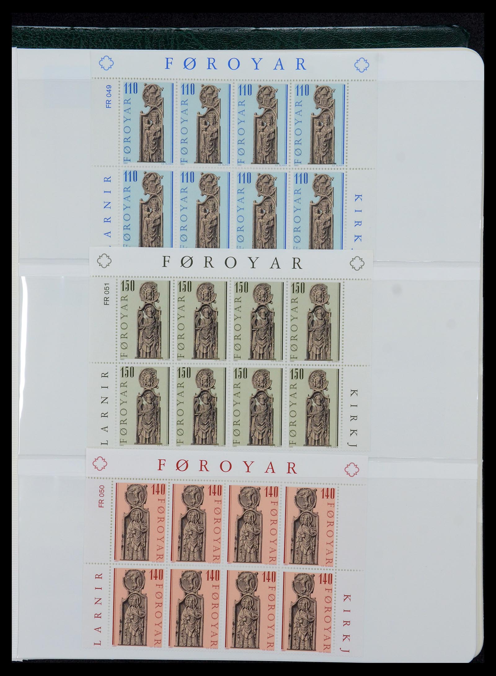 35581 070 - Postzegelverzameling 35581 Faeroer 1975-2007.
