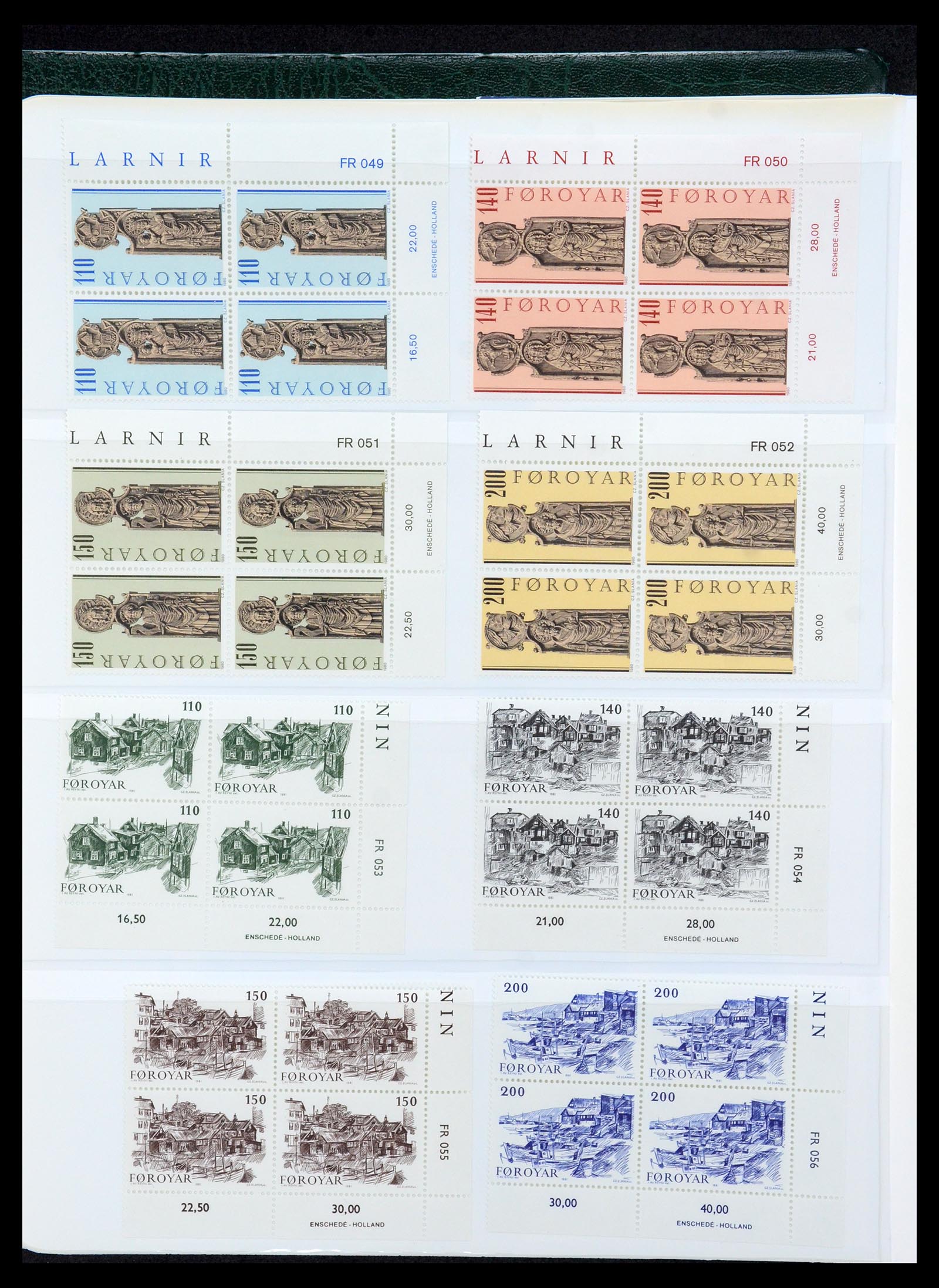 35581 073 - Postzegelverzameling 35581 Faeroer 1975-2007.